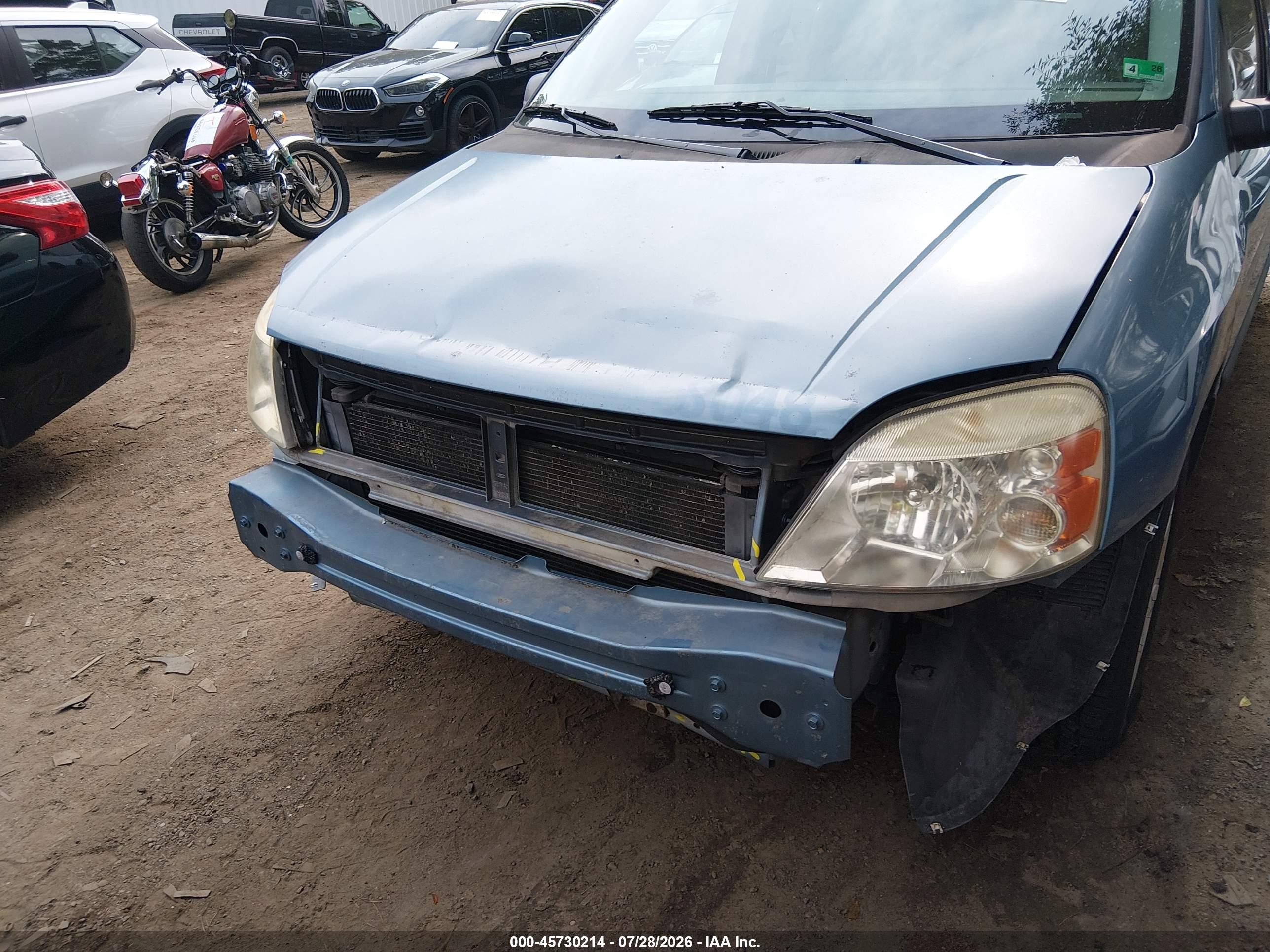 2007 Ford Freestar Se Blue vin: 2FMZA51637BA09994