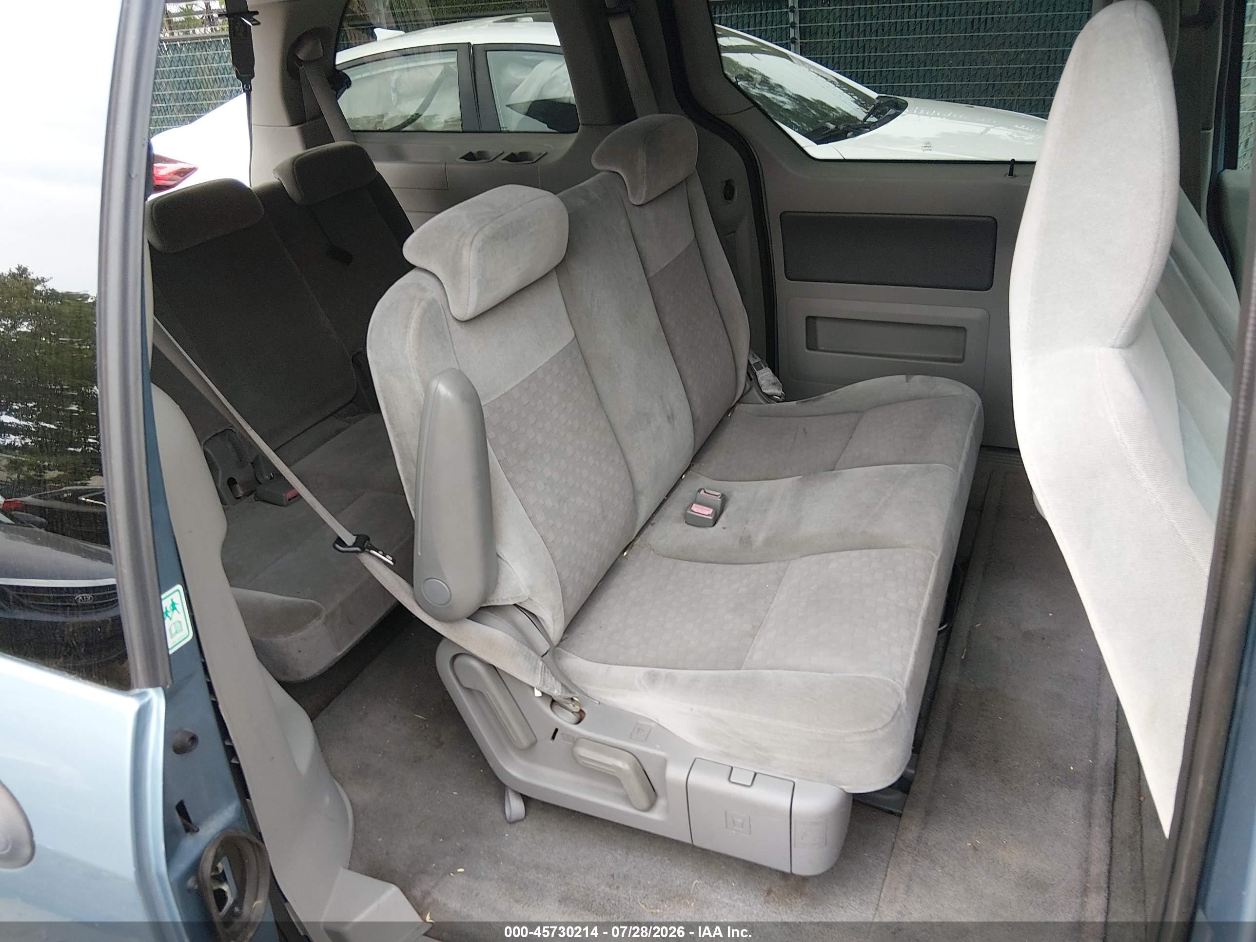 2007 Ford Freestar Se Blue vin: 2FMZA51637BA09994
