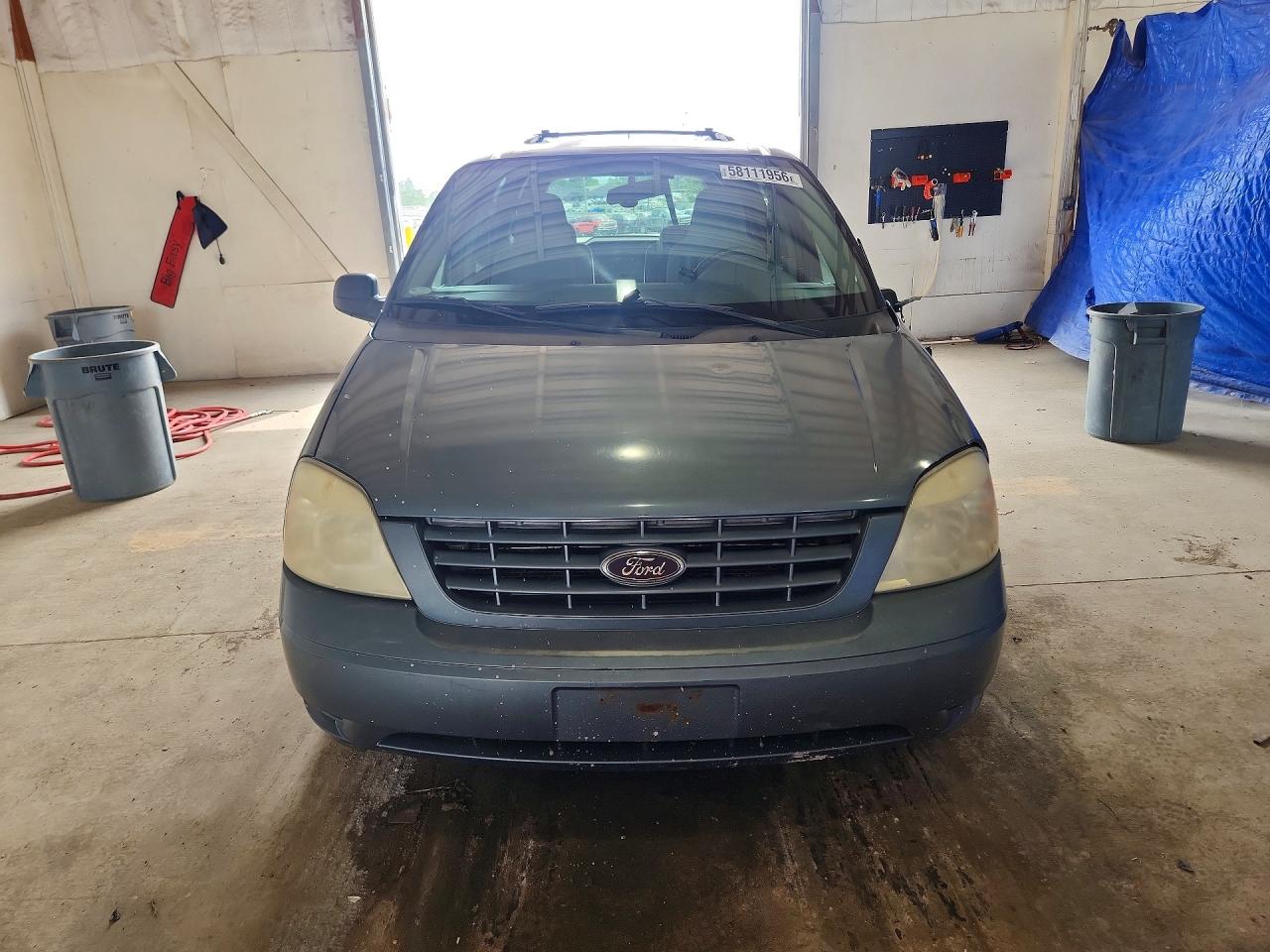 2004 Ford Freestar Lane Blue vin: 2FMZA51644BA79693