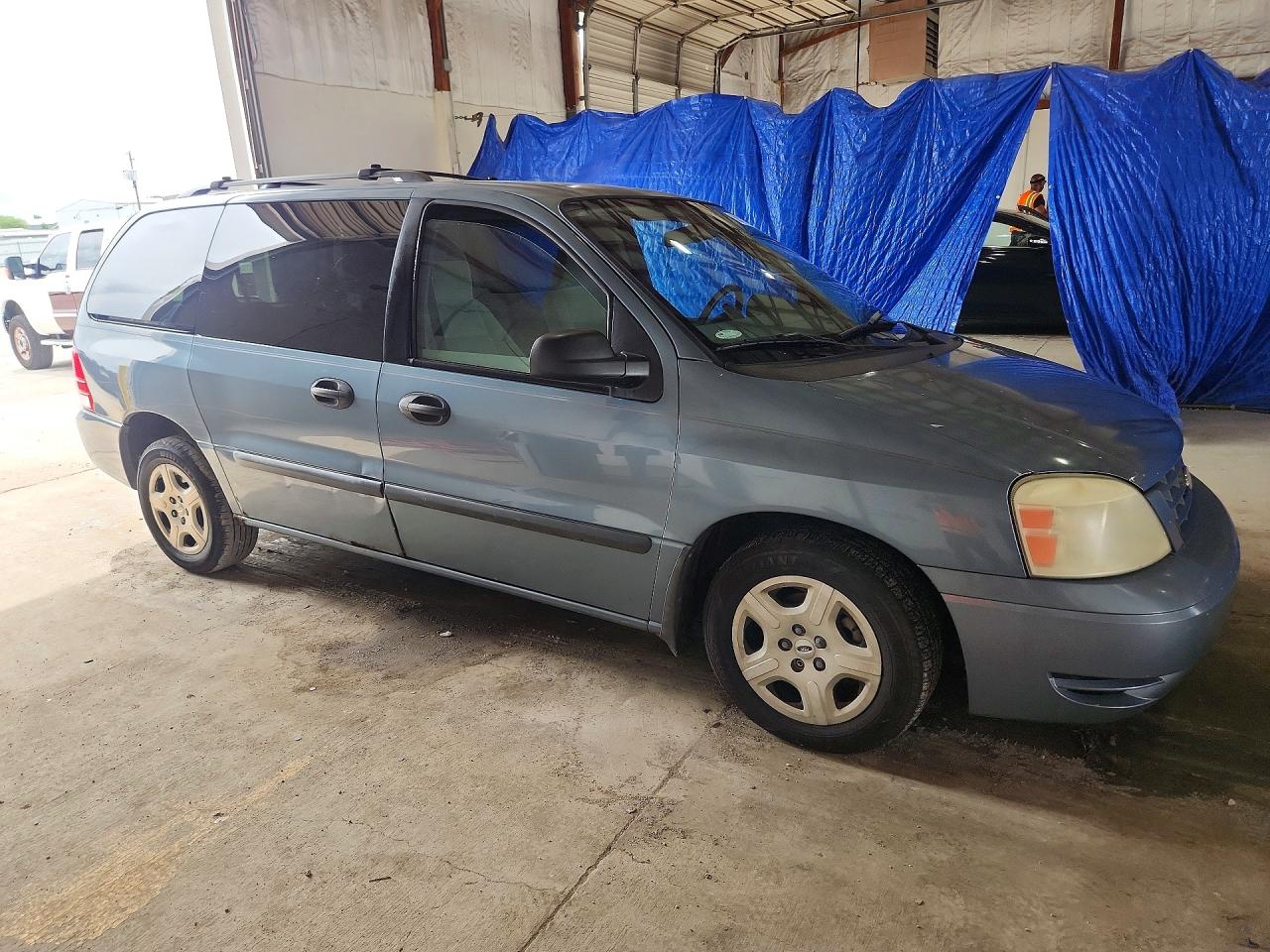 2004 Ford Freestar Lane Blue vin: 2FMZA51644BA79693