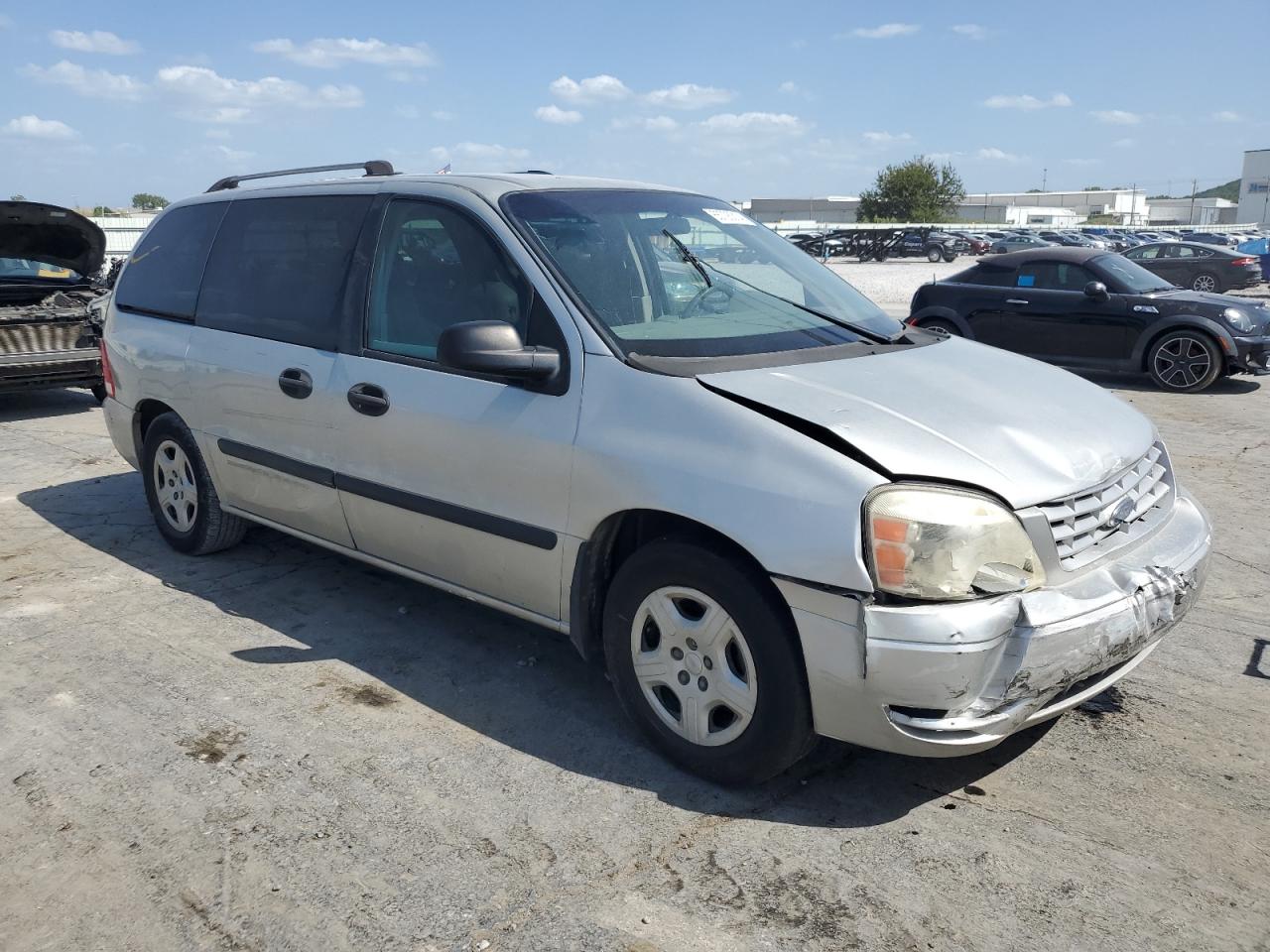 2006 Ford Freestar Se Silver vin: 2FMZA51646BA16001