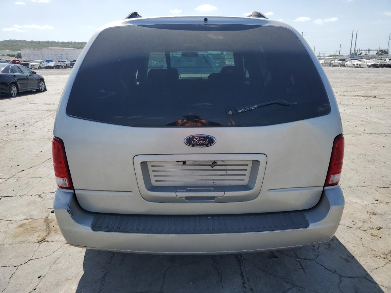 2006 Ford Freestar Se Silver vin: 2FMZA51646BA16001