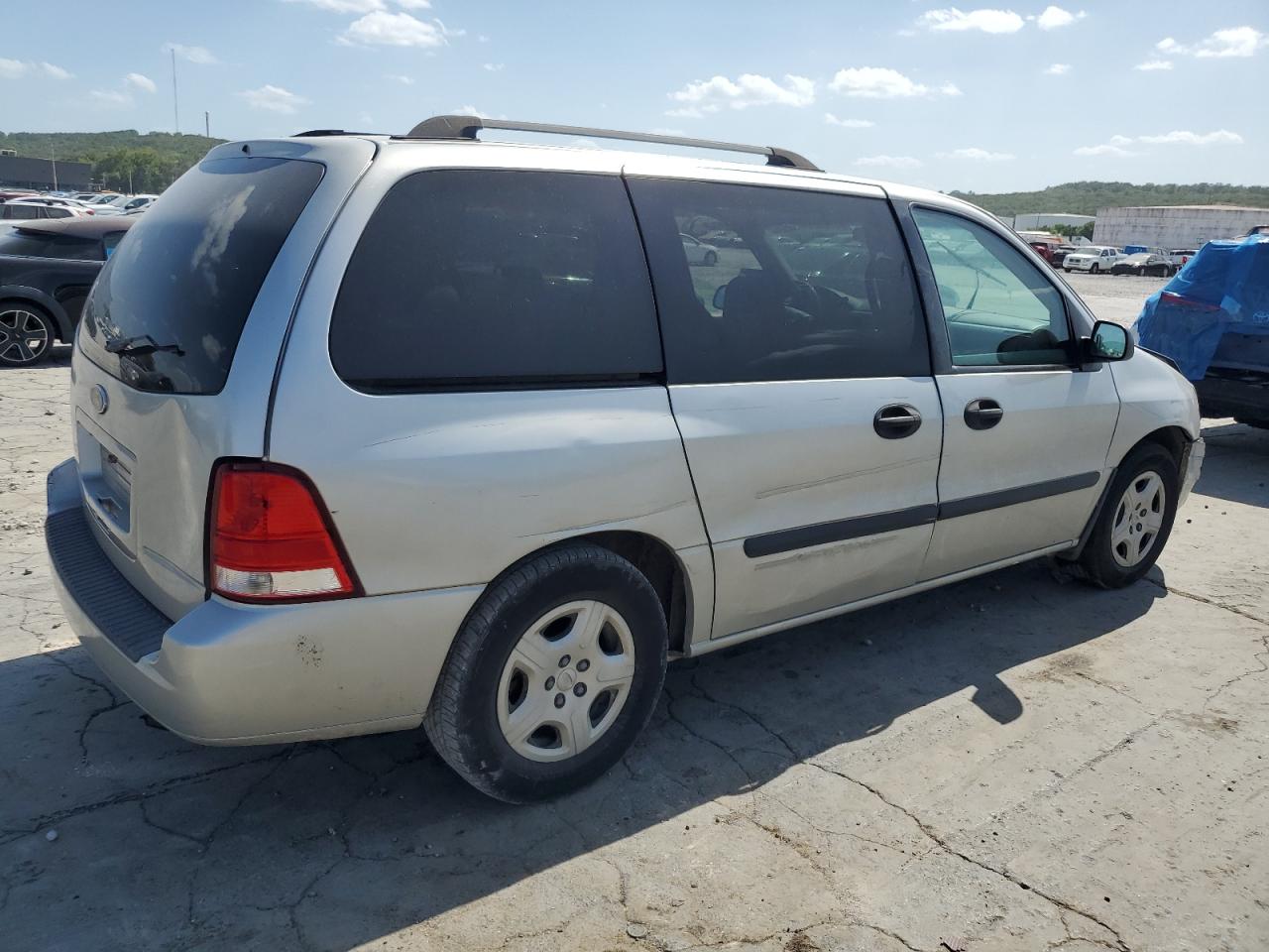 2006 Ford Freestar Se Silver vin: 2FMZA51646BA16001