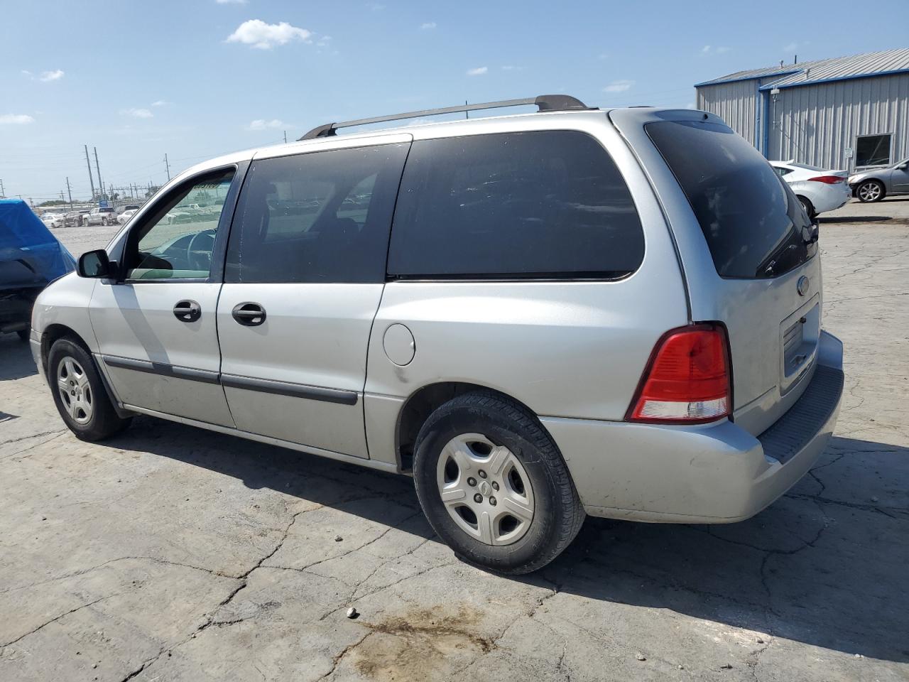 2006 Ford Freestar Se Silver vin: 2FMZA51646BA16001