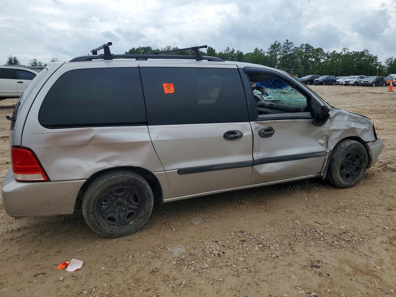 2004 Ford Freestar Se Silver vin: 2FMZA51664BA46761