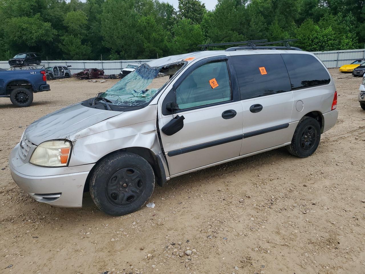 2004 Ford Freestar Se Silver vin: 2FMZA51664BA46761