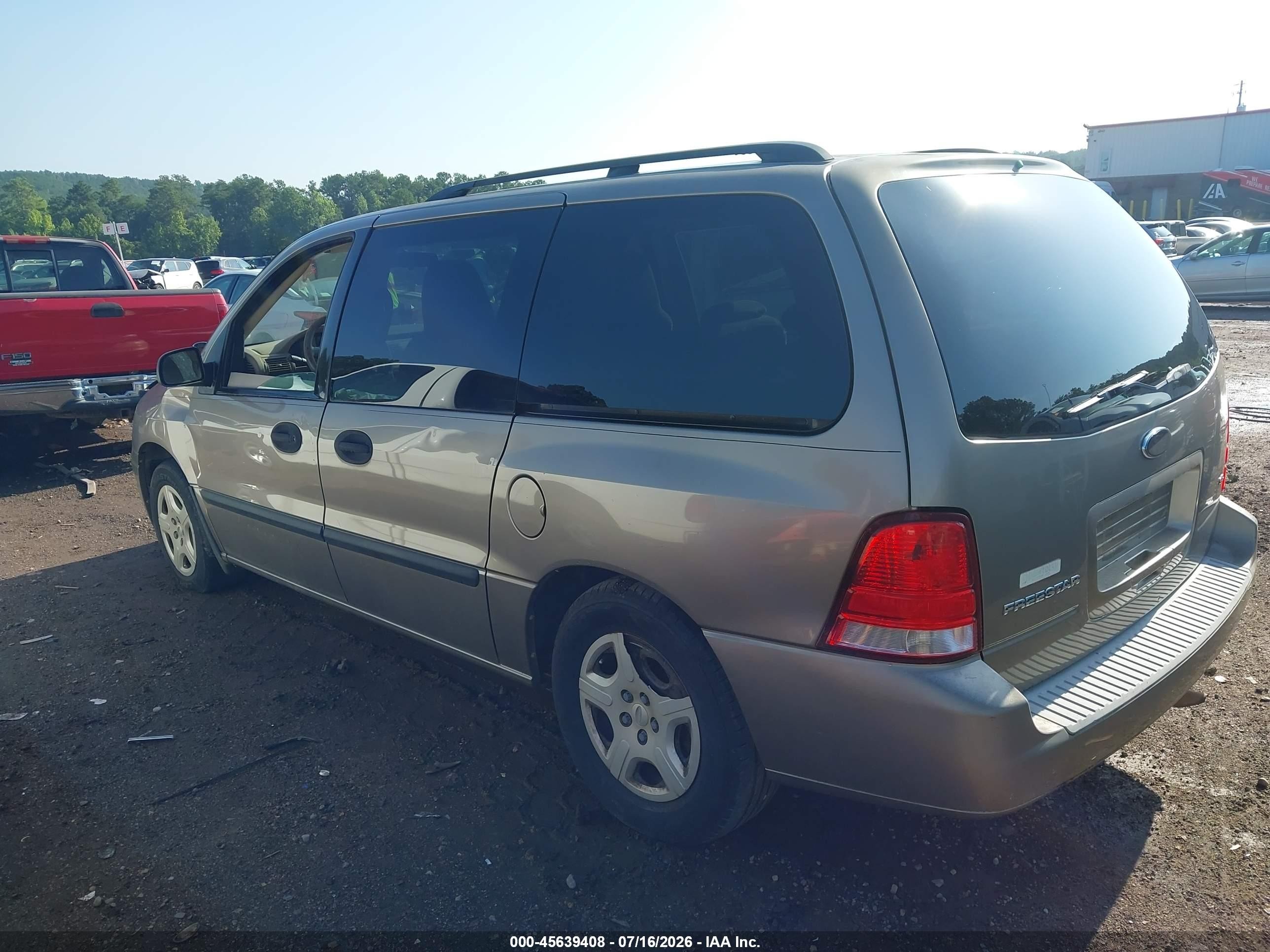 2004 Ford Freestar Se Gray vin: 2FMZA51674BA97394