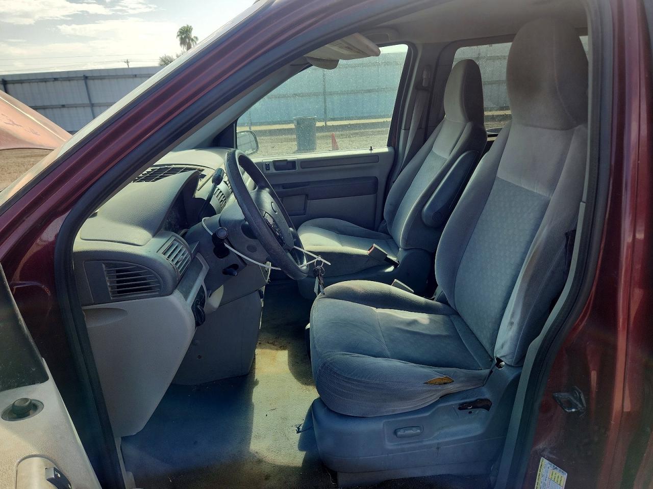 2007 Ford Freestar Se Maroon vin: 2FMZA51677BA12526
