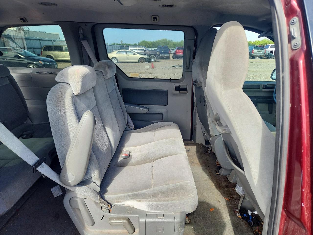 2007 Ford Freestar Se Maroon vin: 2FMZA51677BA12526