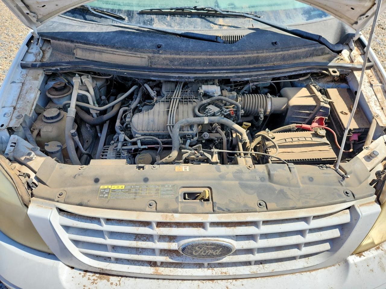 2006 Ford Freestar Se White vin: 2FMZA51686BA20083