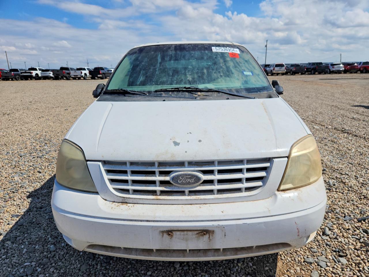 2006 Ford Freestar Se White vin: 2FMZA51686BA20083