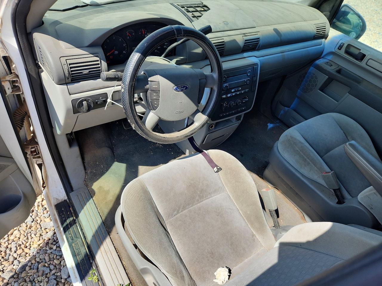 2006 Ford Freestar Se White vin: 2FMZA51686BA20083