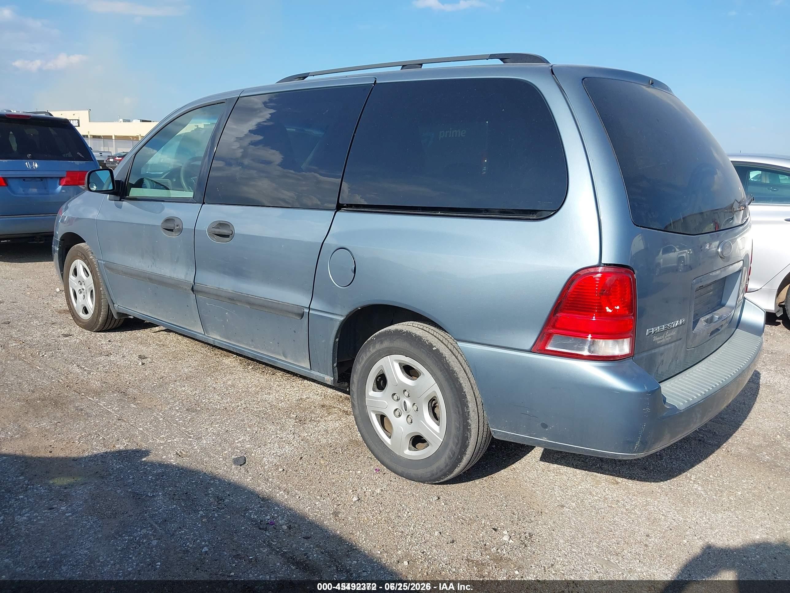 2005 Ford Freestar Se Blue vin: 2FMZA51695BA17109
