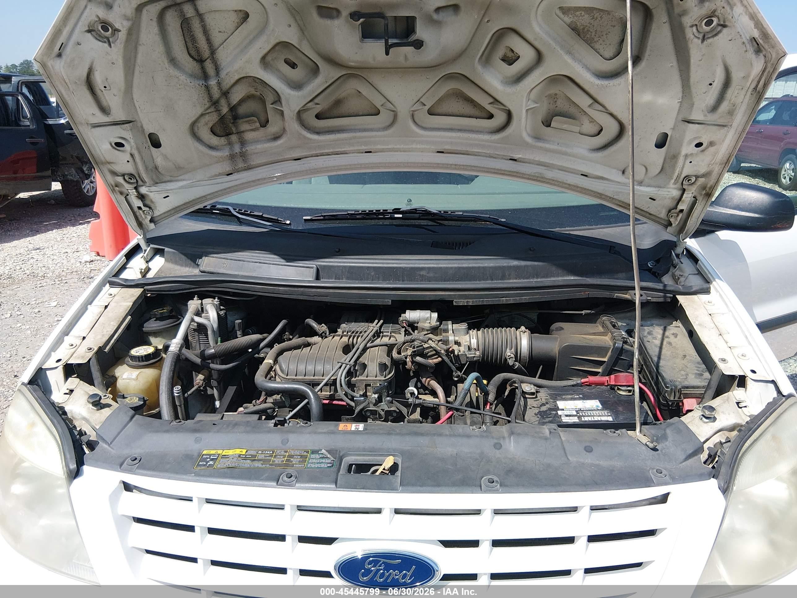 2007 Ford Freestar Se White vin: 2FMZA51697BA01592