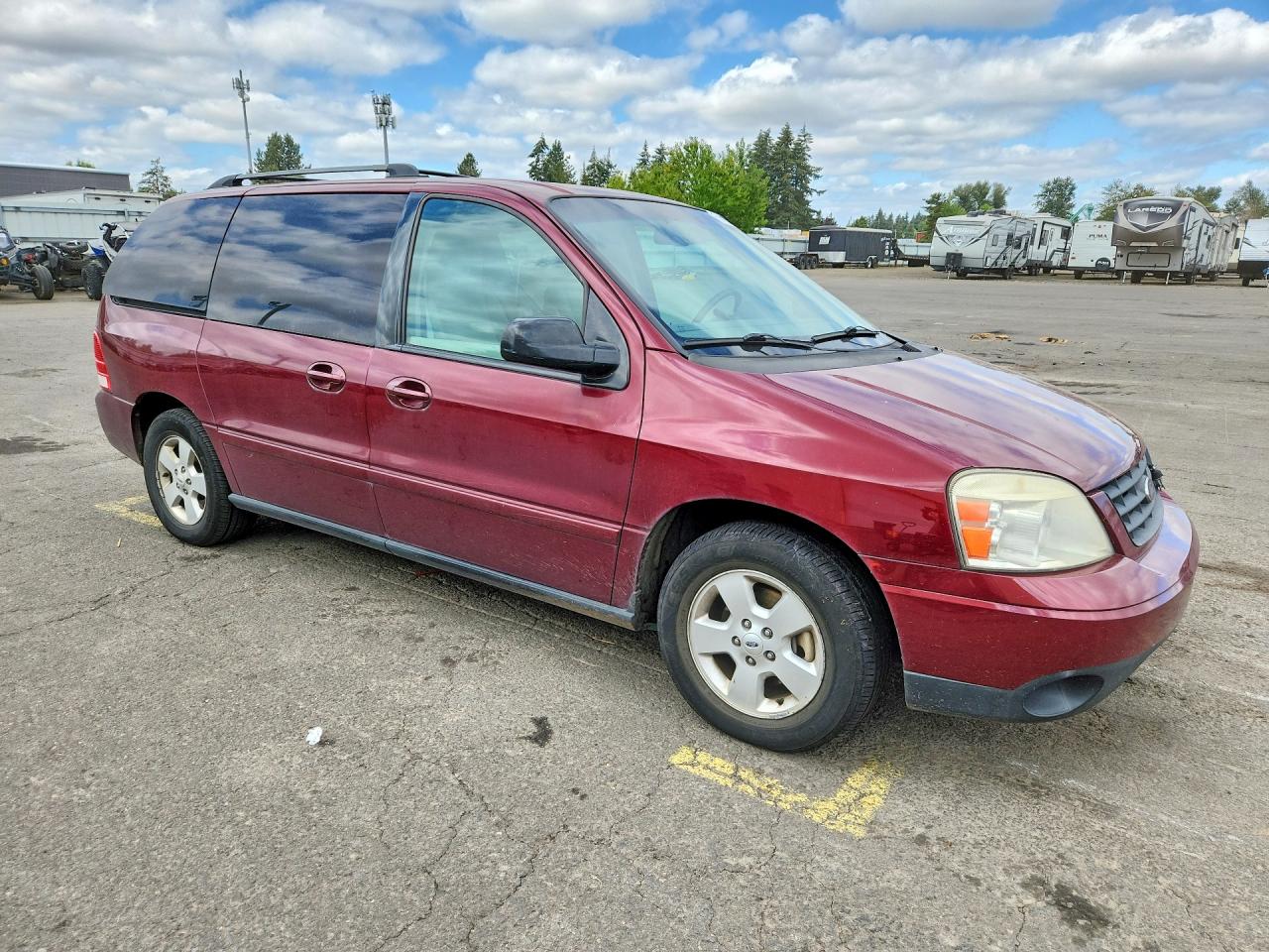 2006 Ford Freestar Se Burgundy vin: 2FMZA516X6BA30162