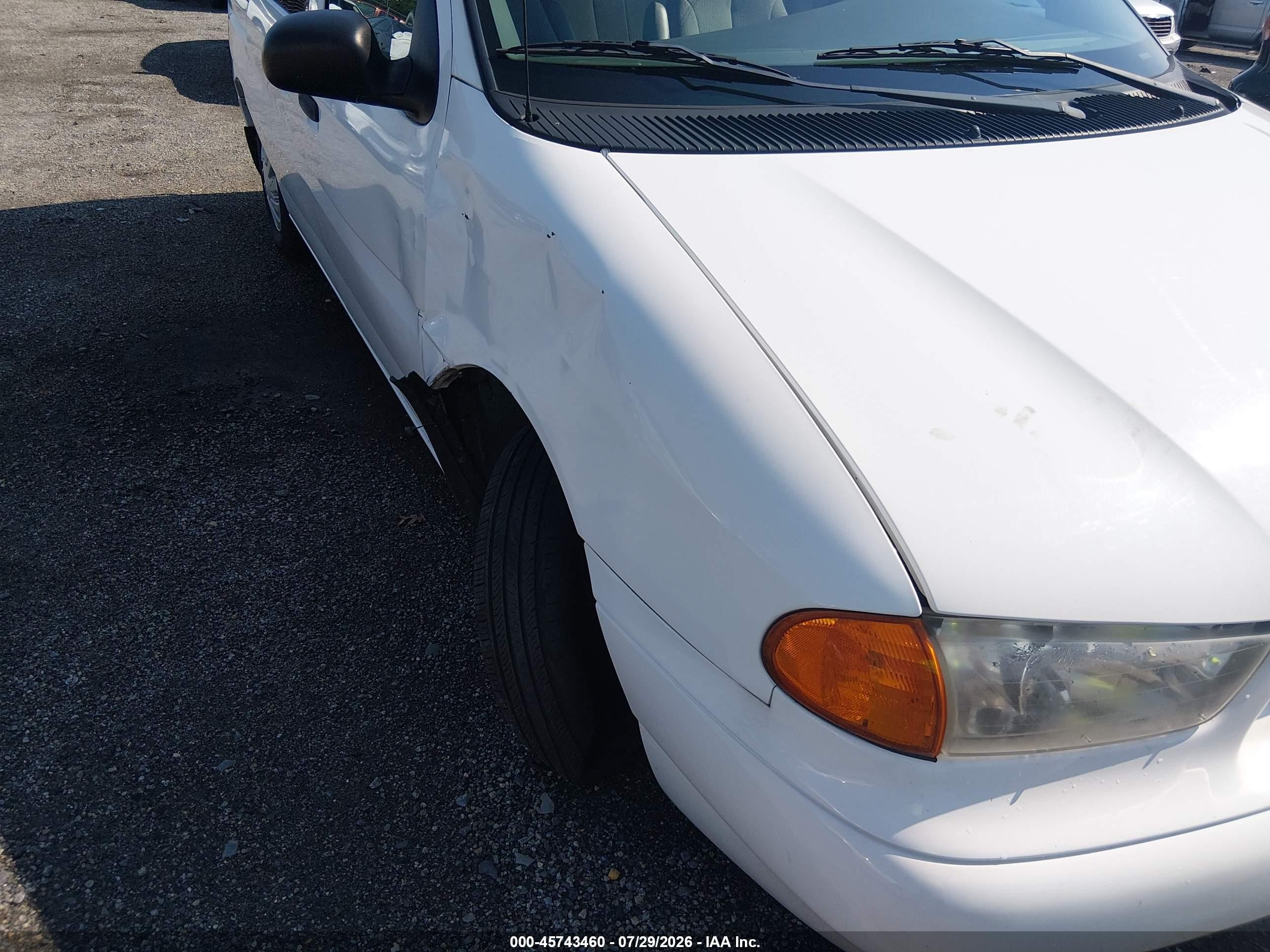1998 Ford Windstar Gl White vin: 2FMZA51U4WBE47467