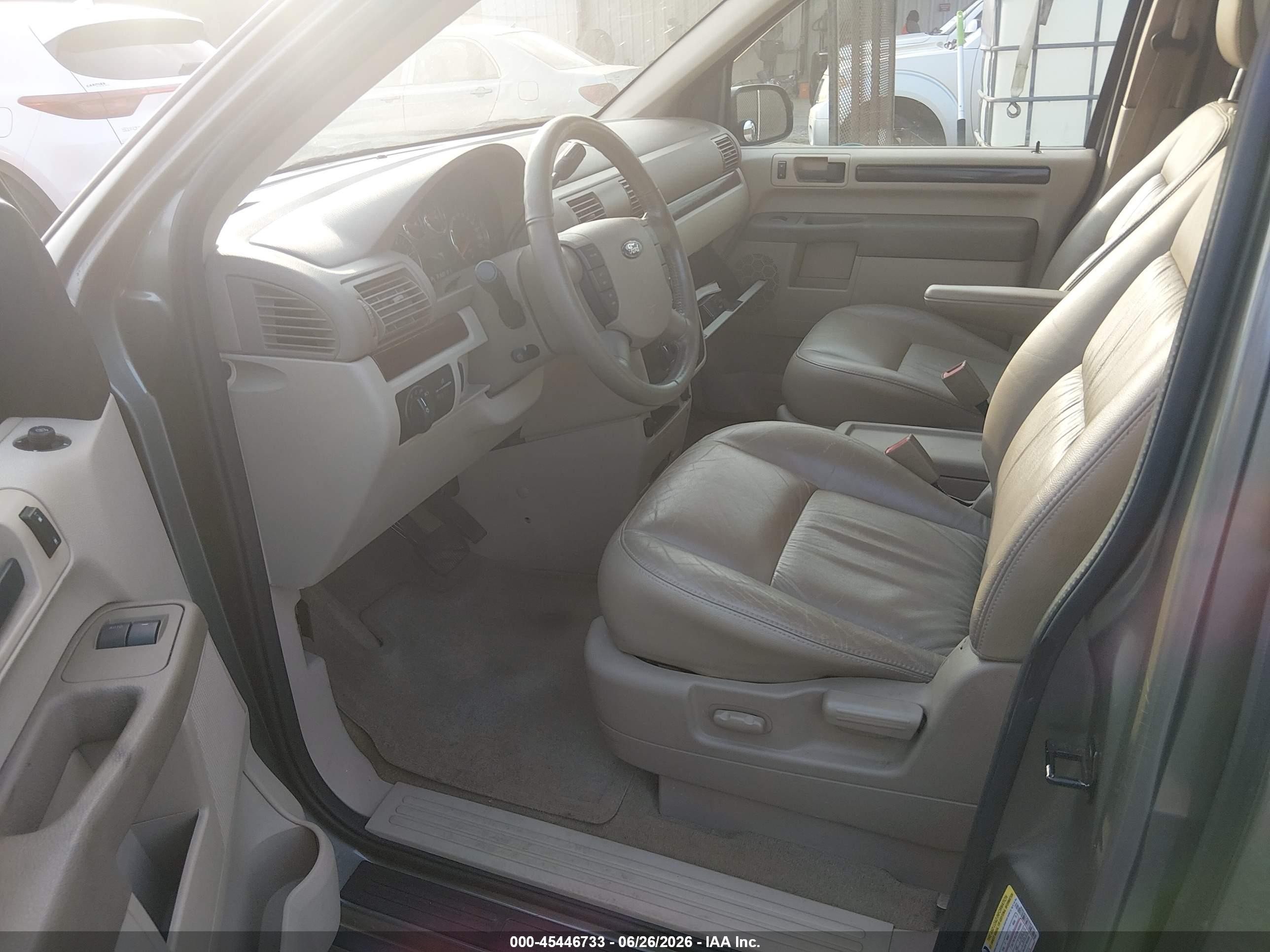 2006 Ford Freestar Sel Gray vin: 2FMZA52206BA03385