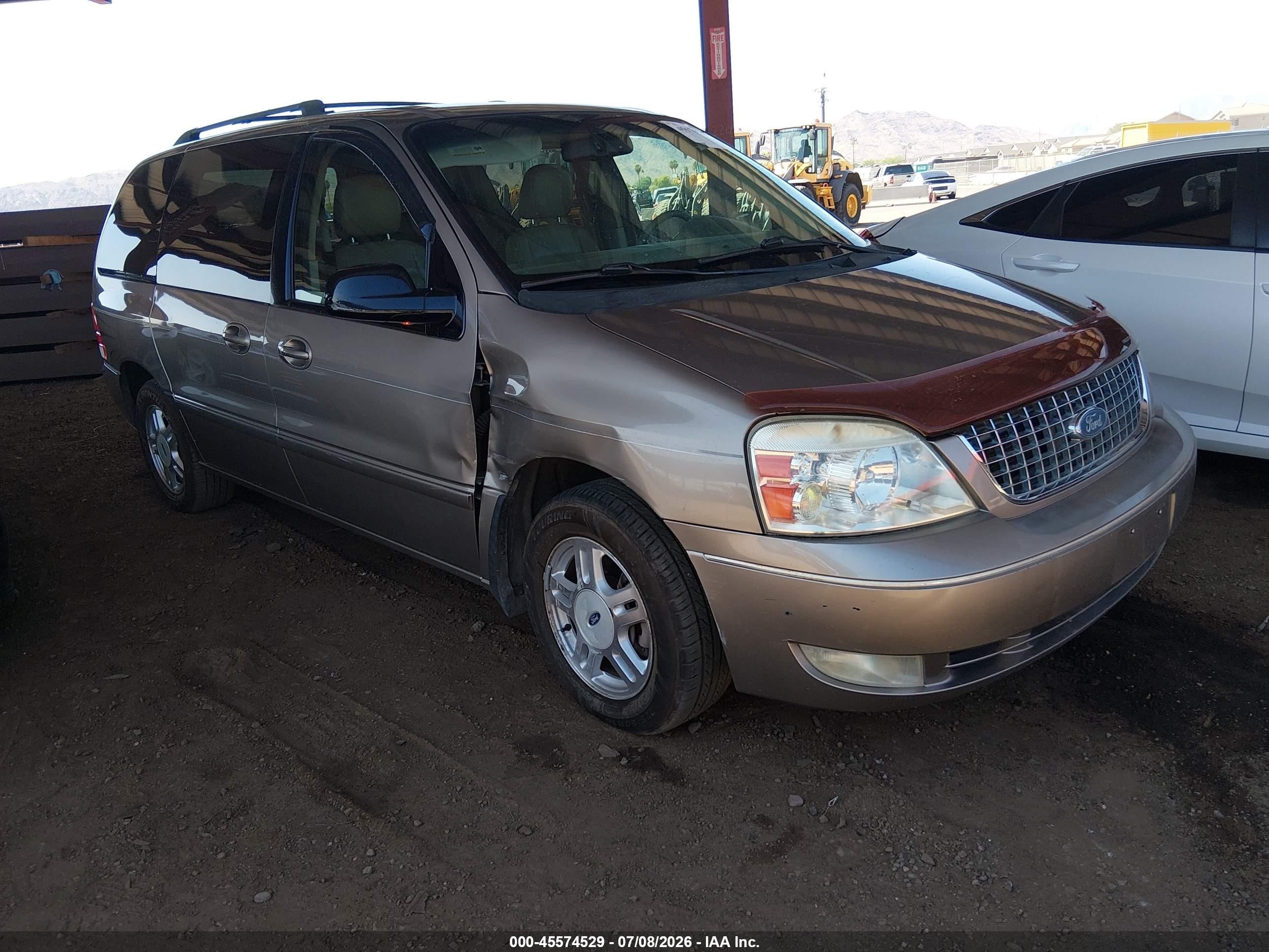 2006 Ford Freestar Sel Gray vin: 2FMZA52206BA42476