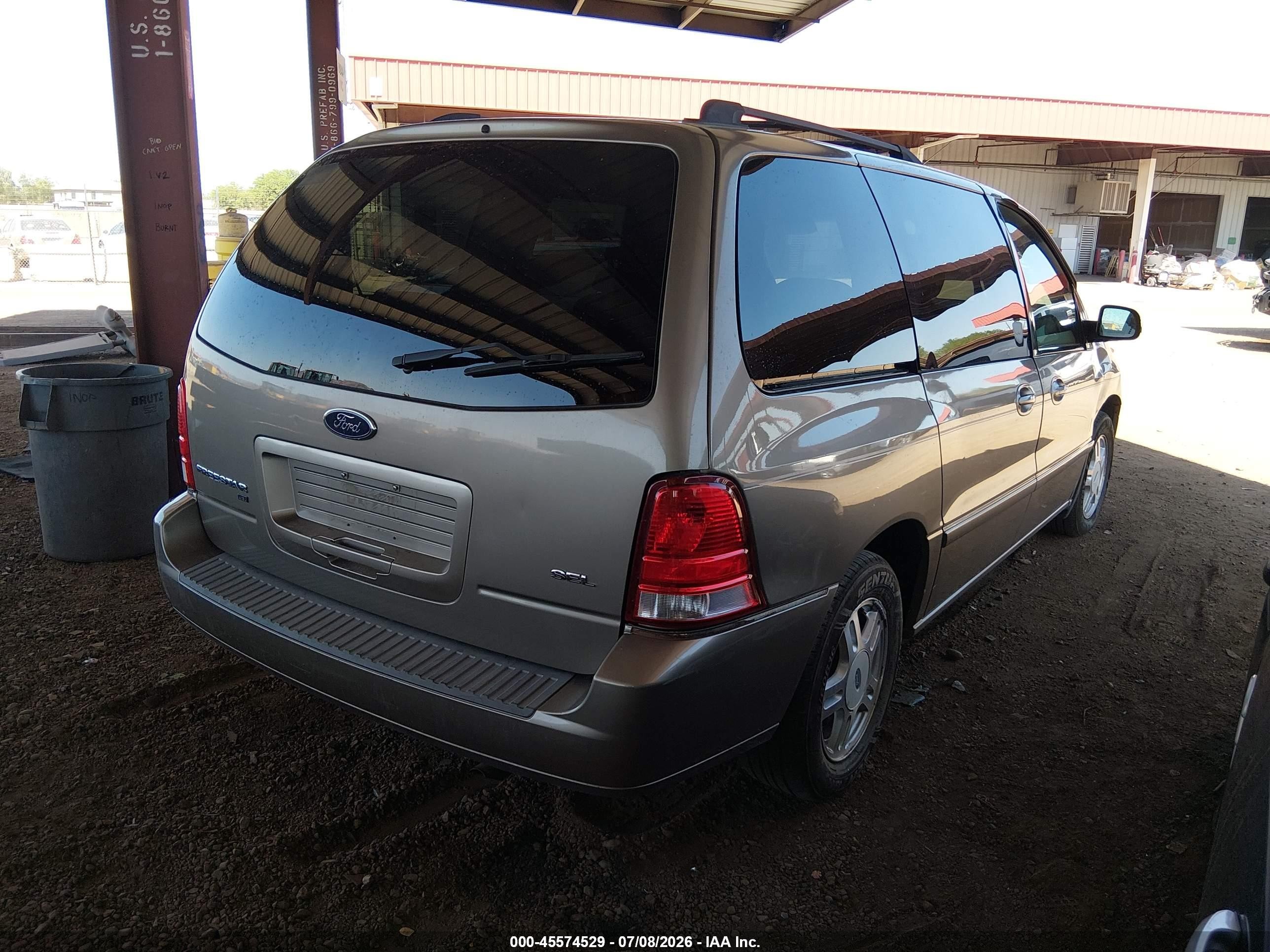 2006 Ford Freestar Sel Gray vin: 2FMZA52206BA42476