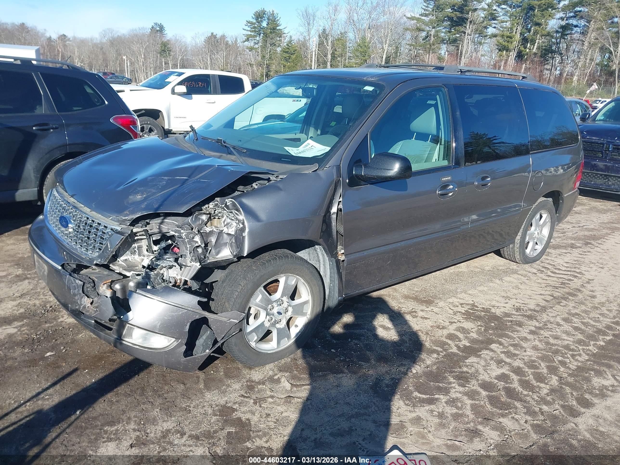 2006 Ford Freestar Sel Gray vin: 2FMZA52216BA03895