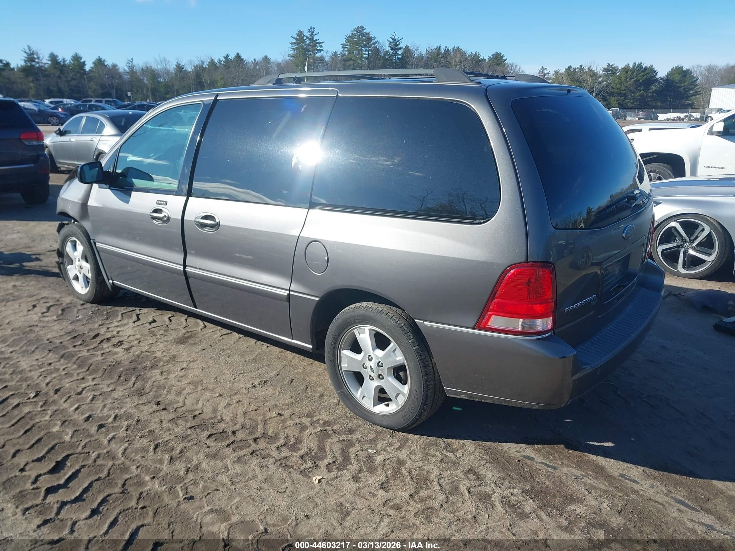 2006 Ford Freestar Sel Gray vin: 2FMZA52216BA03895