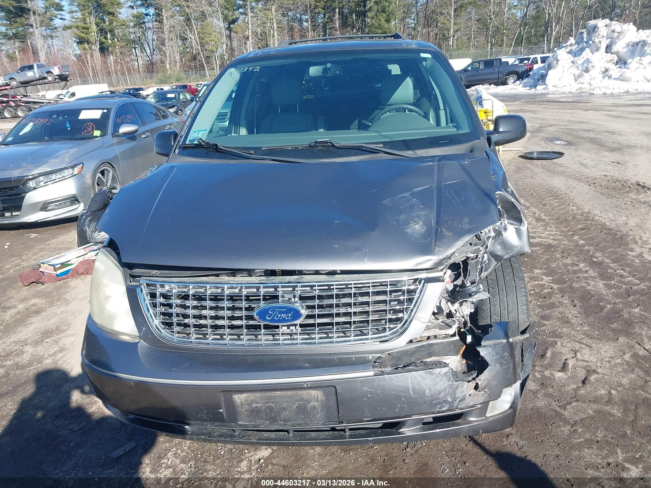 2006 Ford Freestar Sel Gray vin: 2FMZA52216BA03895
