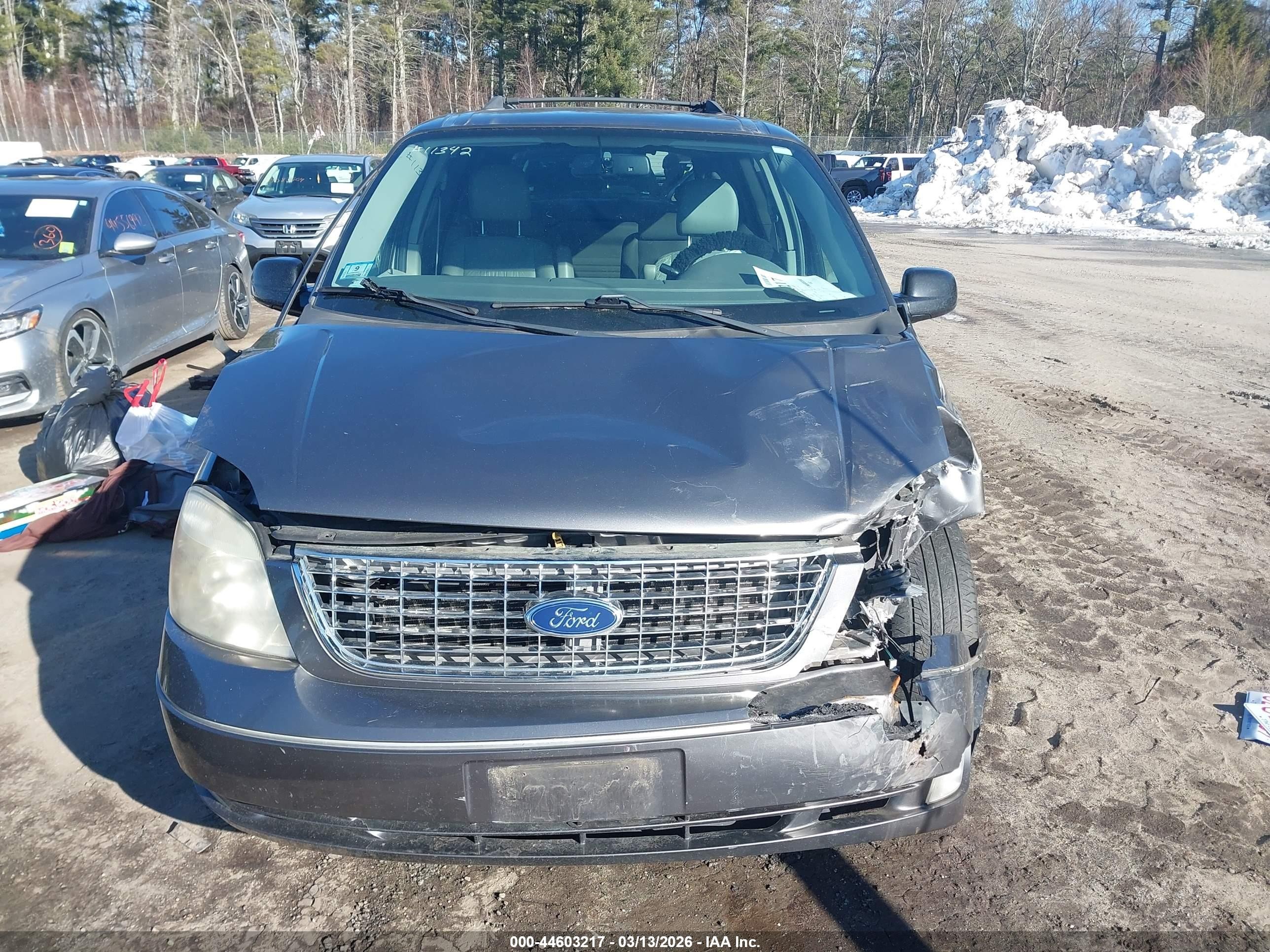 2006 Ford Freestar Sel Gray vin: 2FMZA52216BA03895