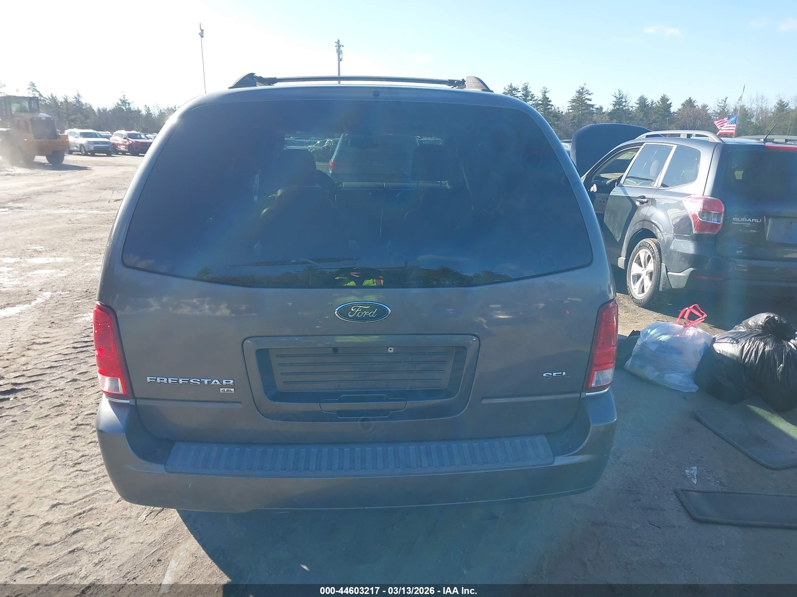 2006 Ford Freestar Sel Gray vin: 2FMZA52216BA03895