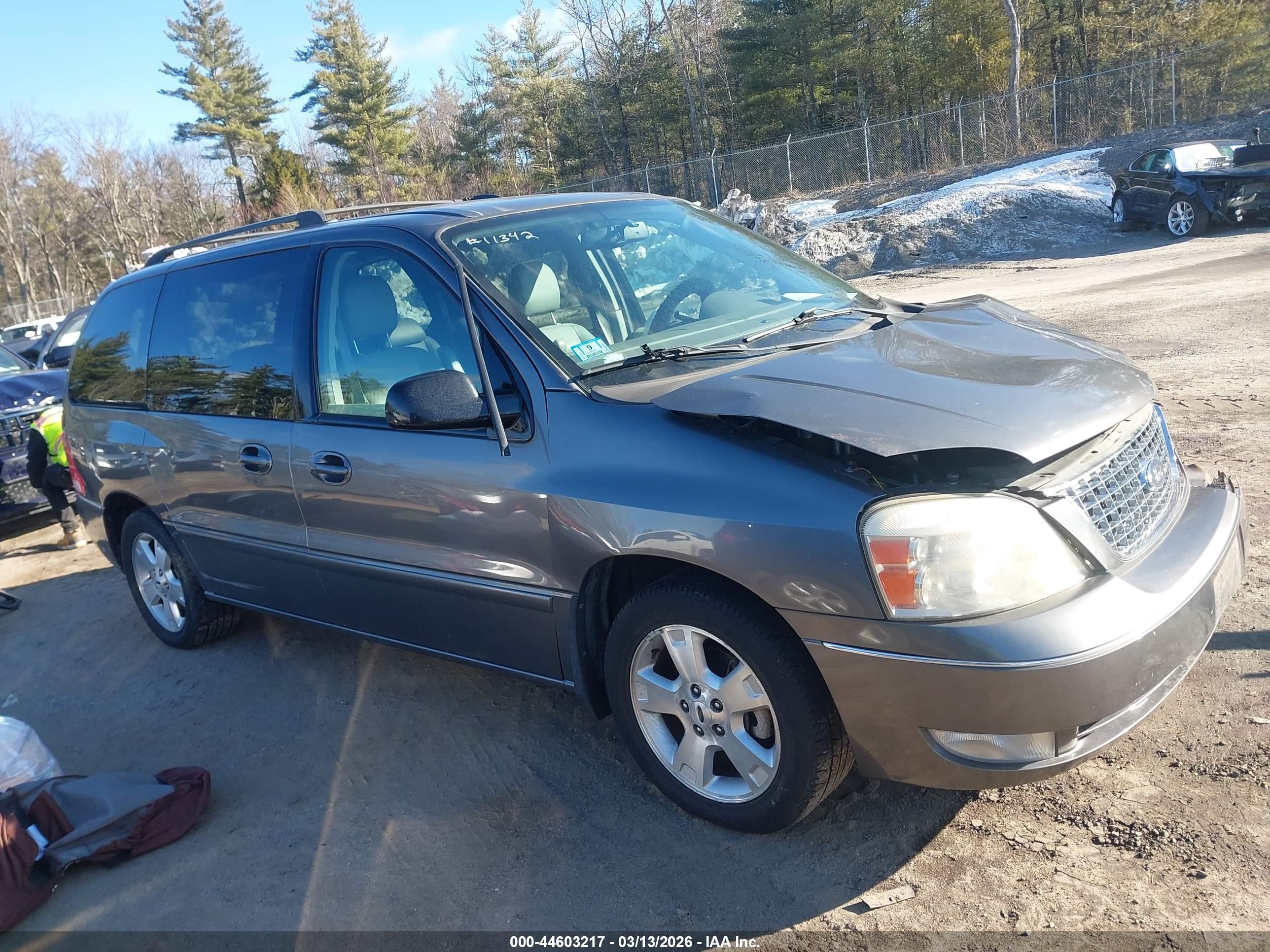 2006 Ford Freestar Sel Gray vin: 2FMZA52216BA03895