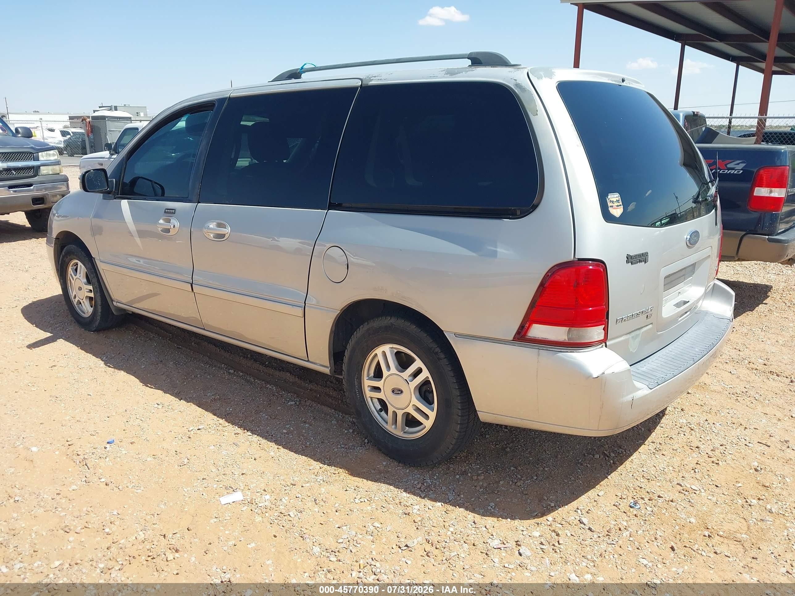 2006 Ford Freestar Sel Silver vin: 2FMZA52226BA12539