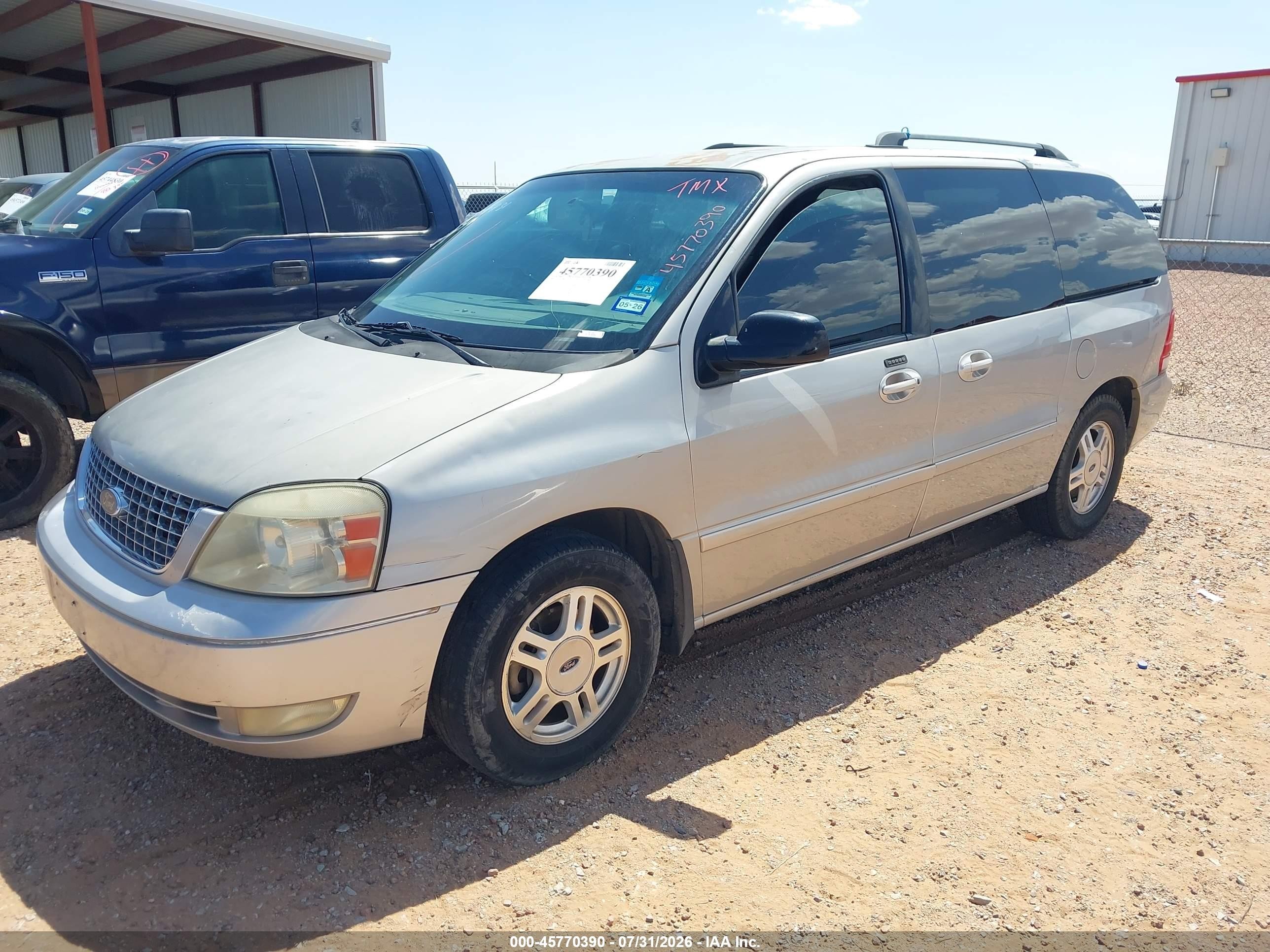2006 Ford Freestar Sel Silver vin: 2FMZA52226BA12539