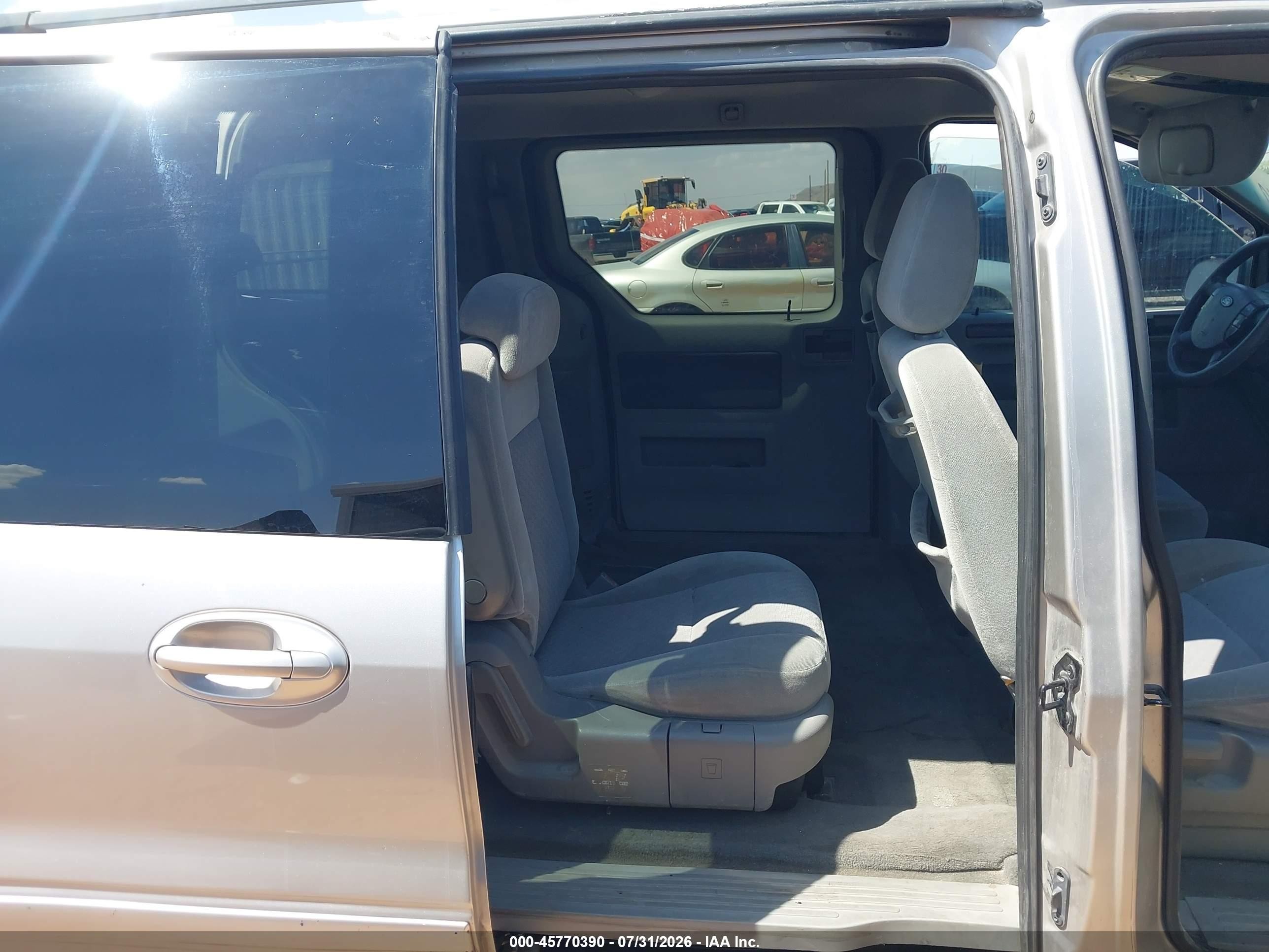 2006 Ford Freestar Sel Silver vin: 2FMZA52226BA12539