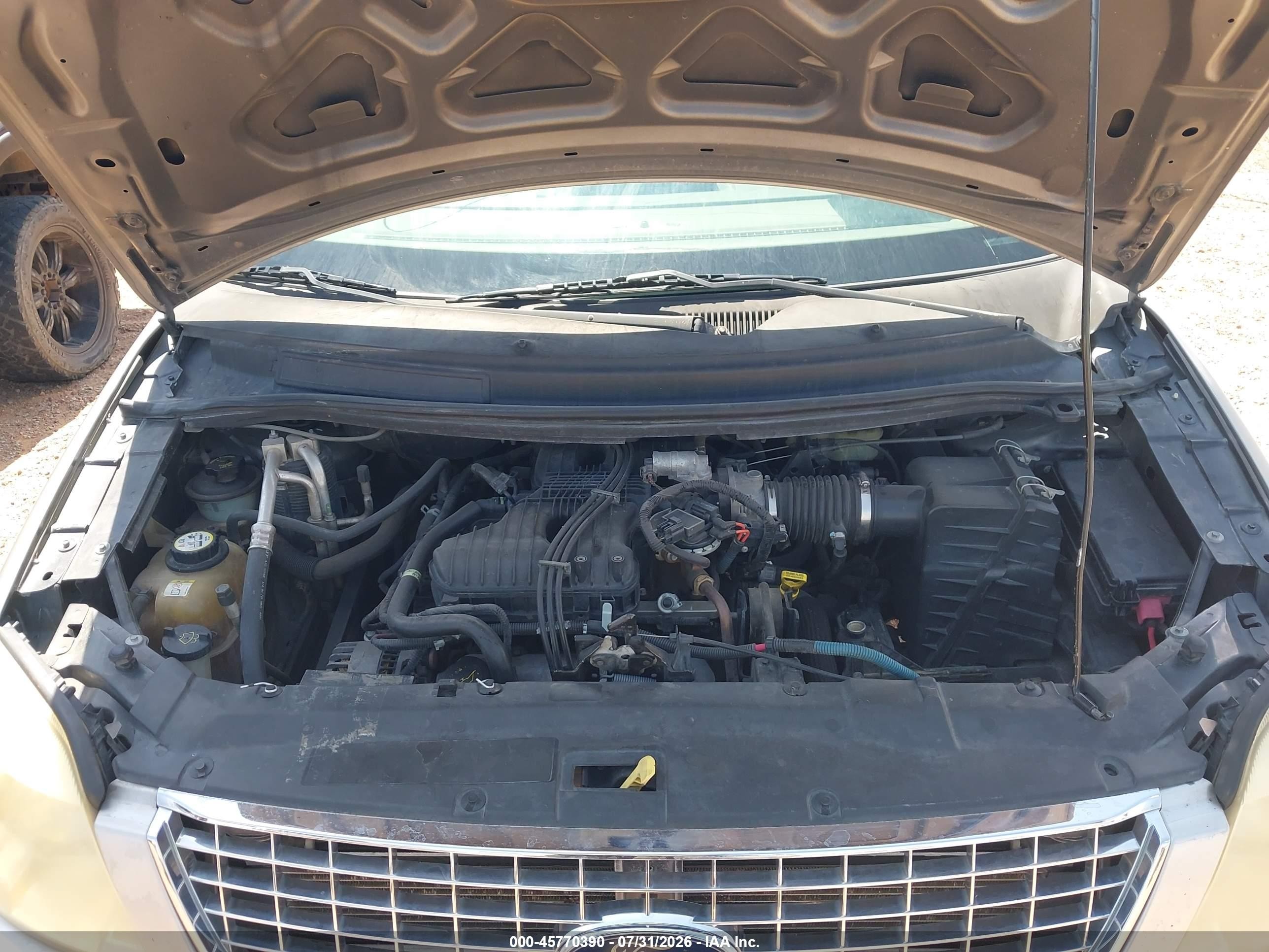 2006 Ford Freestar Sel Silver vin: 2FMZA52226BA12539