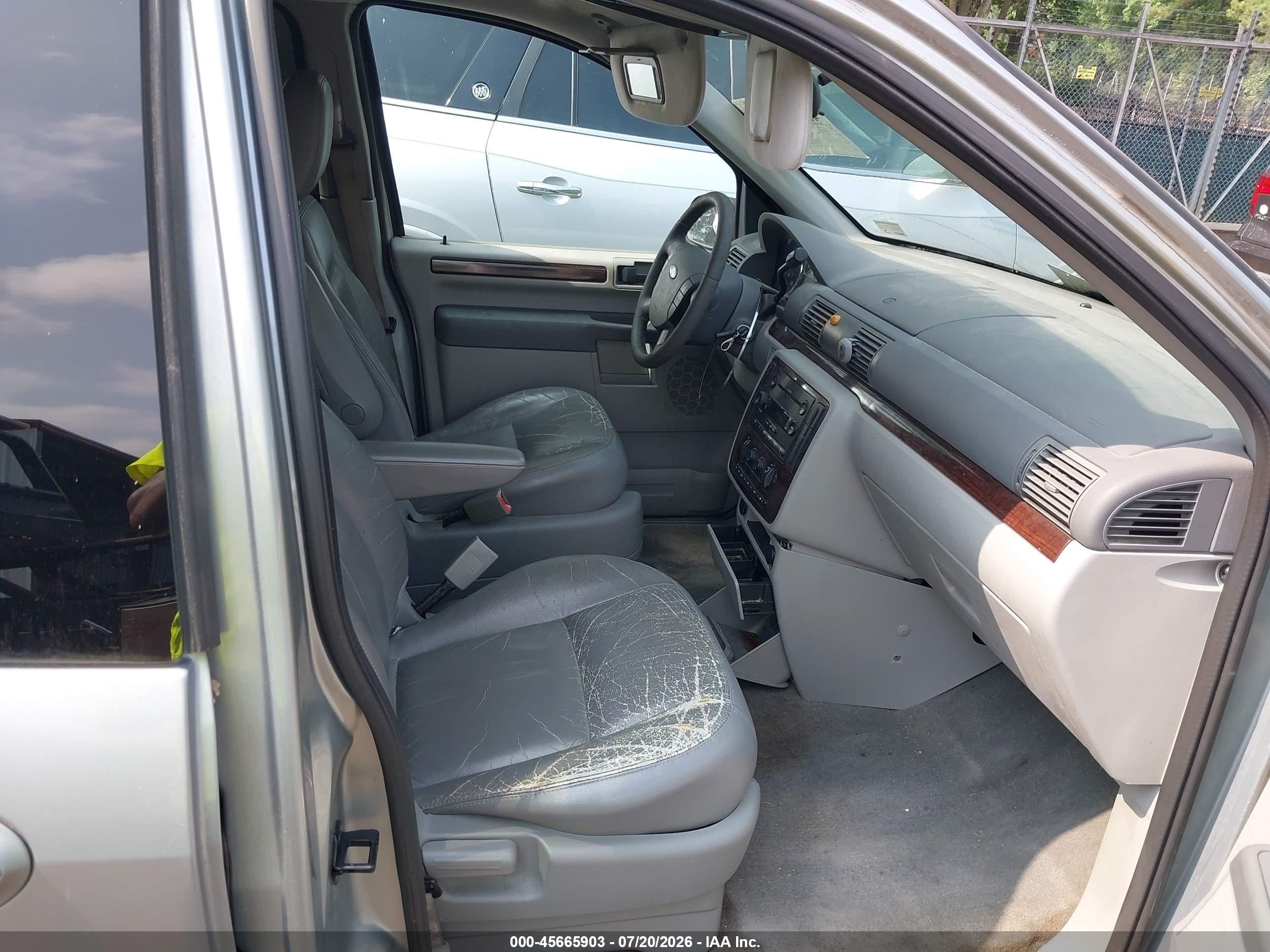 2007 Ford Freestar Sel Light Blue vin: 2FMZA52227BA07553