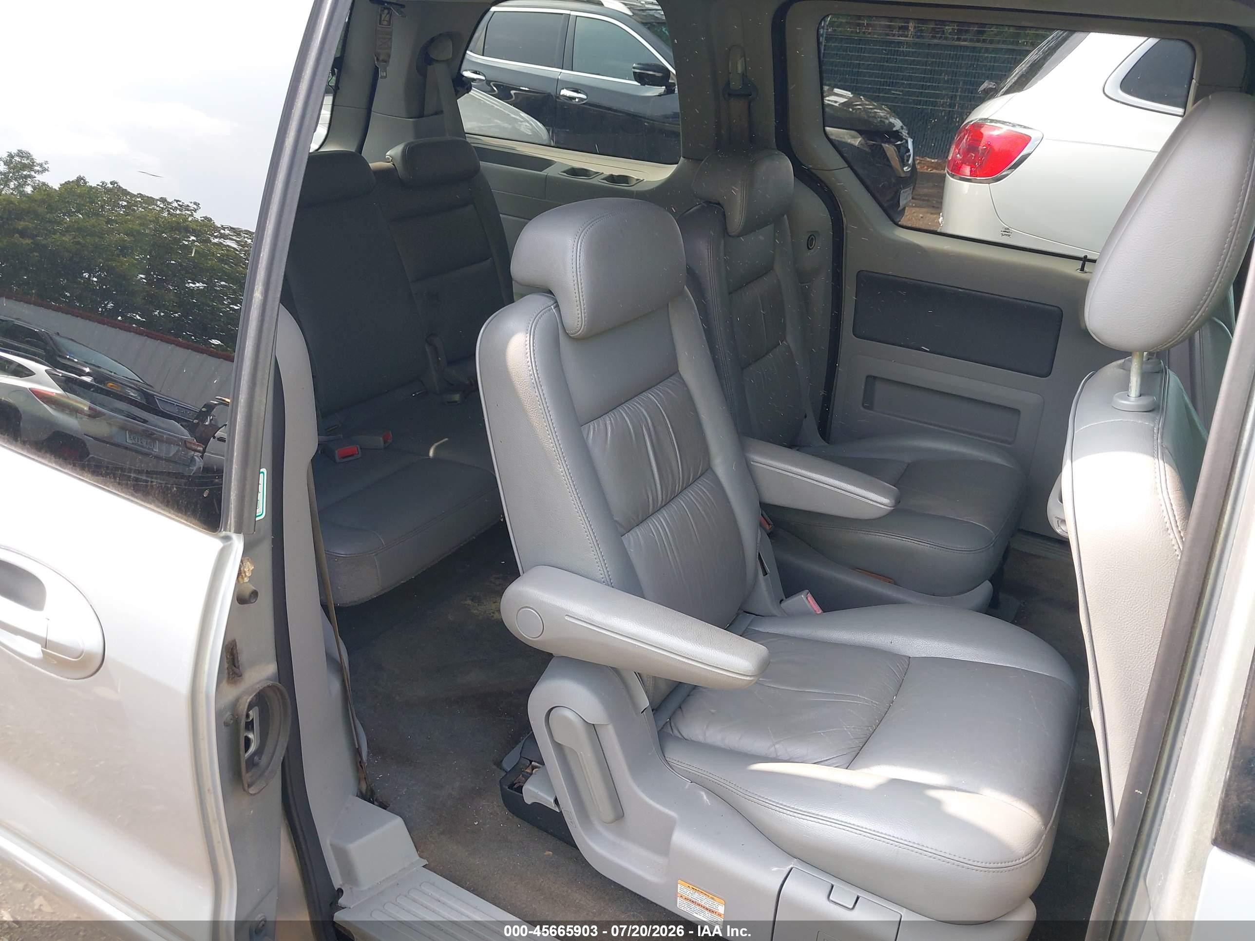 2007 Ford Freestar Sel Light Blue vin: 2FMZA52227BA07553