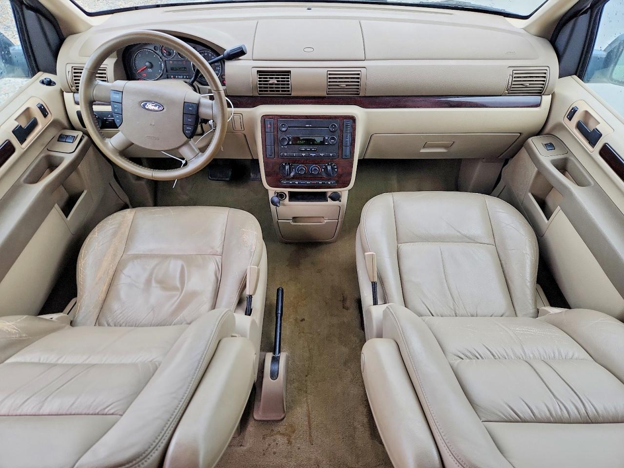 2006 Ford Freestar Sel White vin: 2FMZA52236BA17751