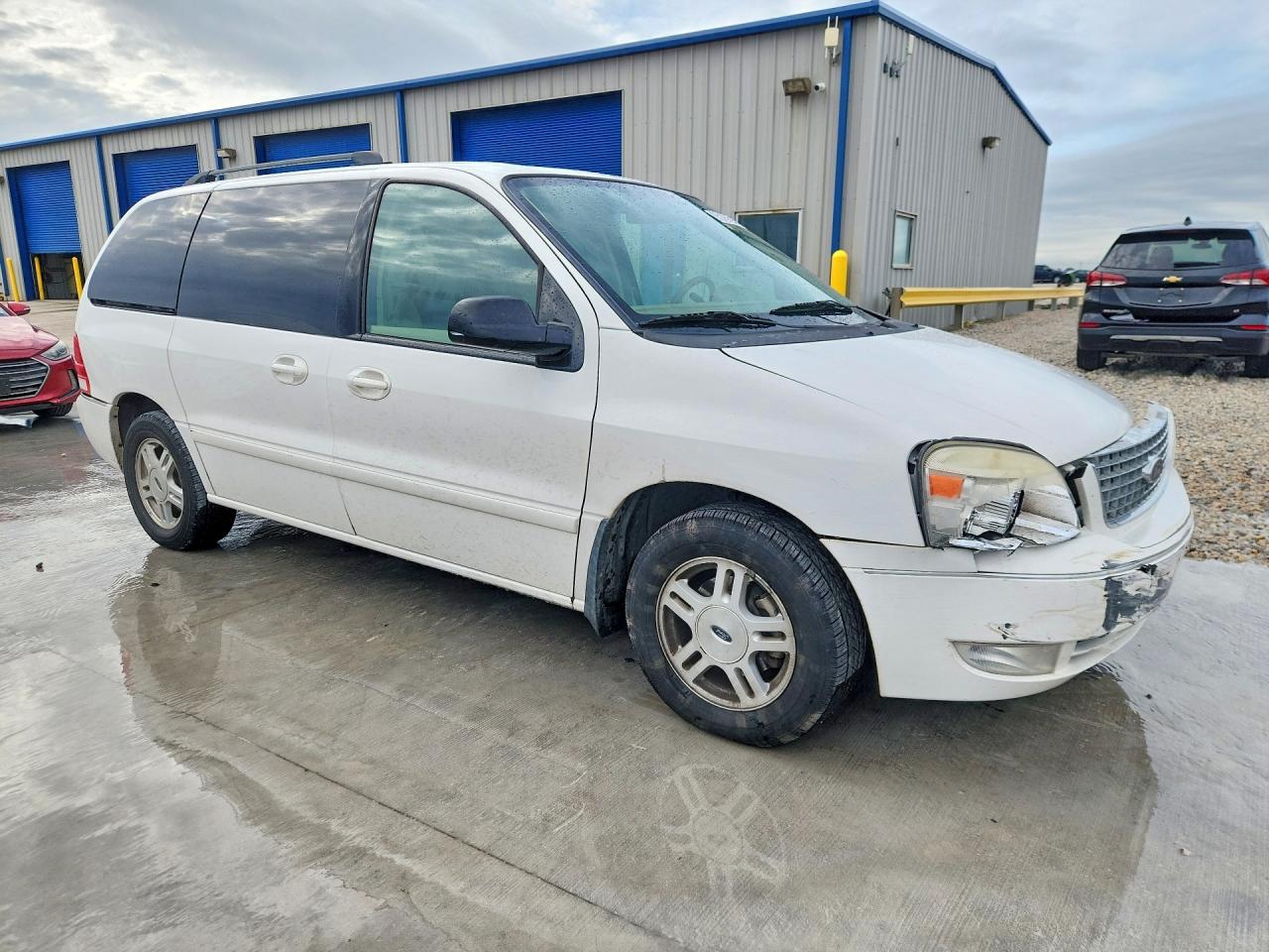 2006 Ford Freestar Sel White vin: 2FMZA52236BA17751
