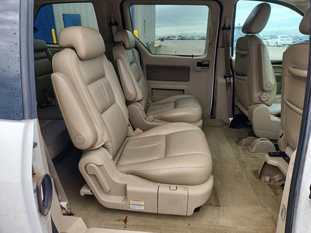 2006 Ford Freestar Sel White vin: 2FMZA52236BA17751