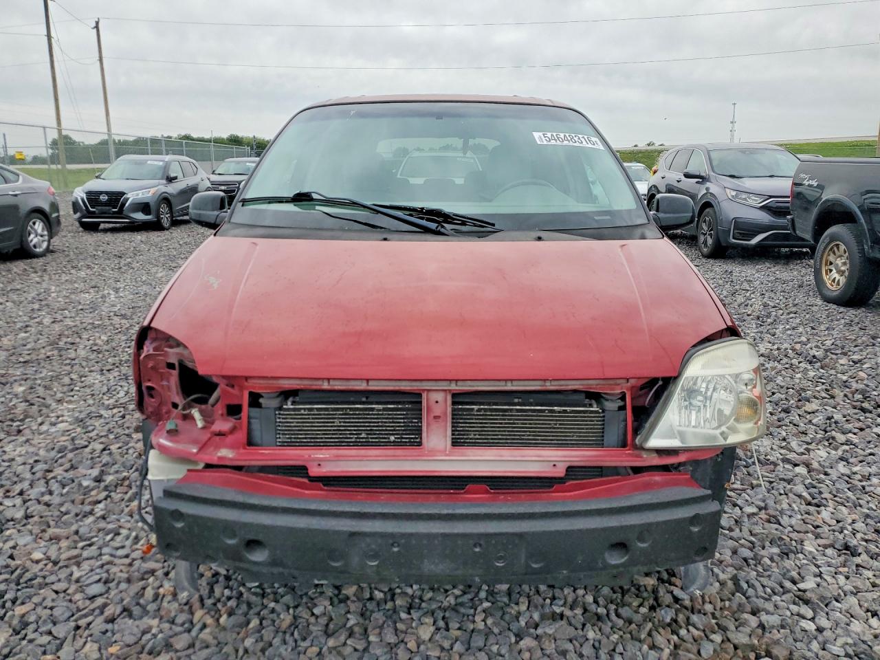 2004 Ford Freestar Sel Красный vin: 2FMZA52244BA42509