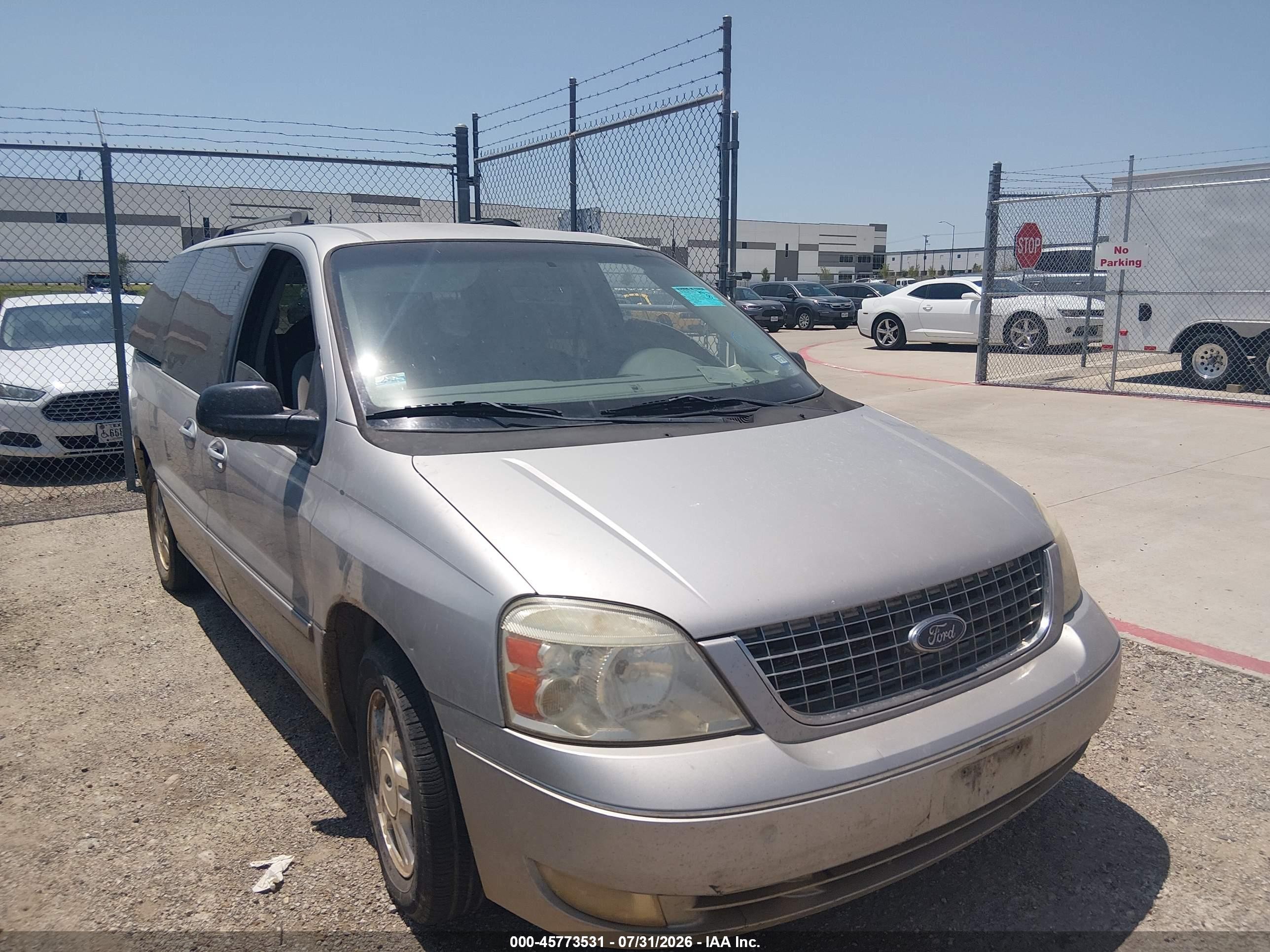 2006 Ford Freestar Sel Silver vin: 2FMZA52256BA60312