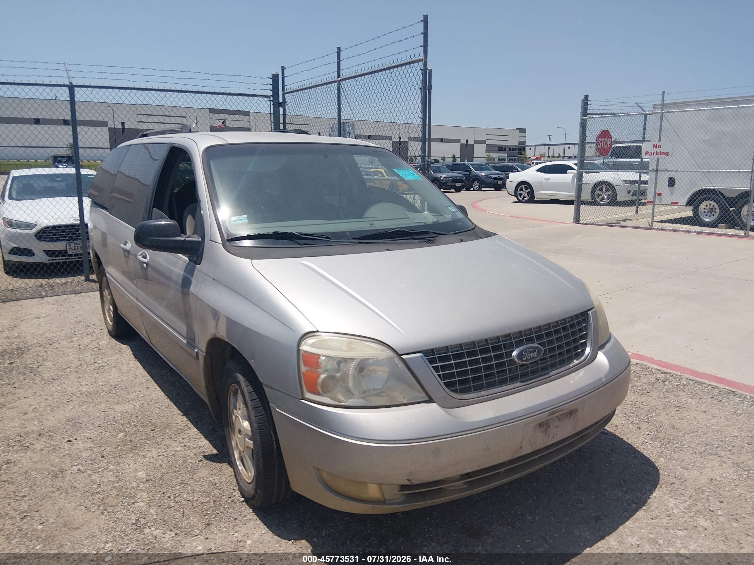2006 Ford Freestar Sel Silver vin: 2FMZA52256BA60312