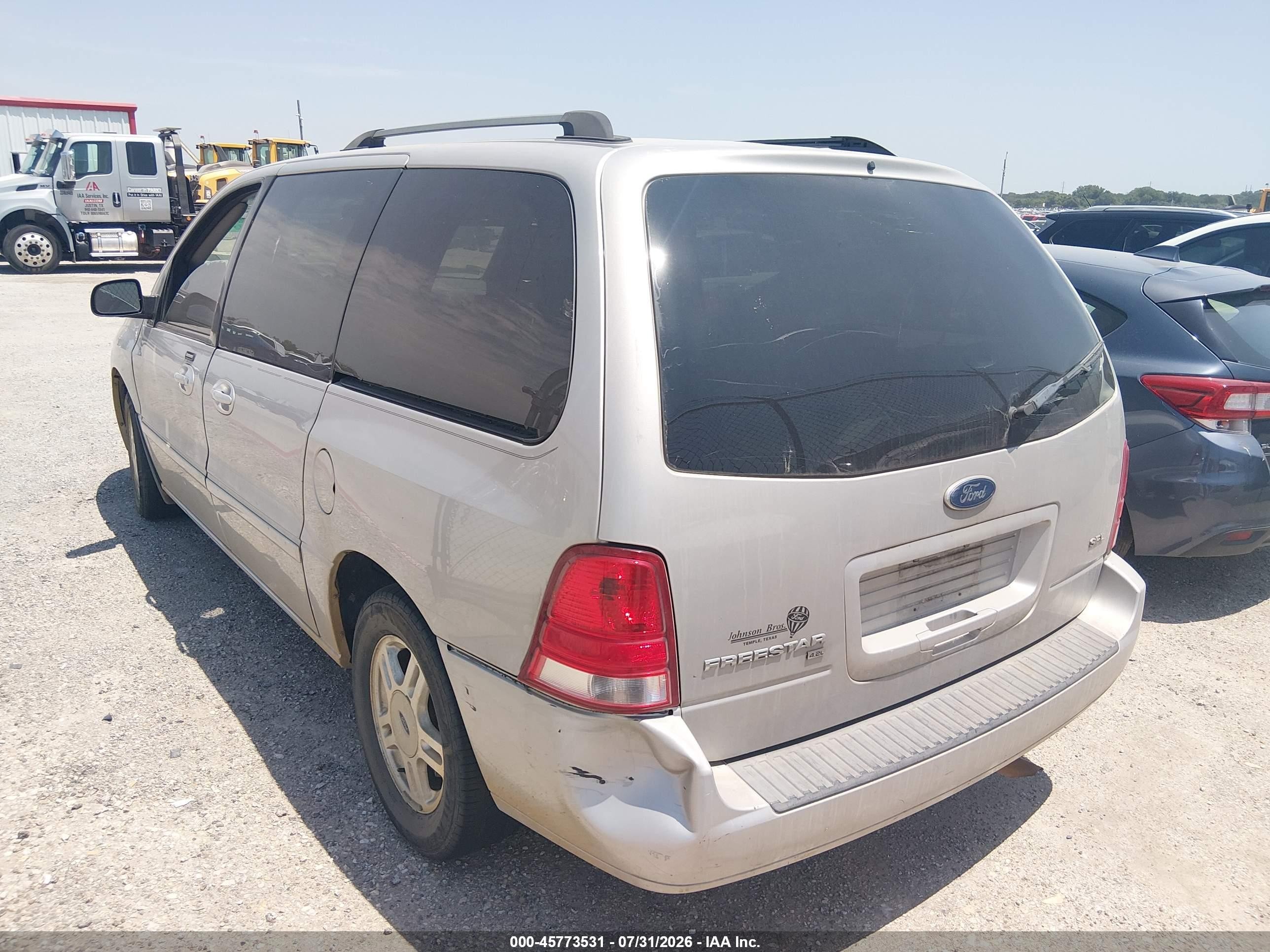 2006 Ford Freestar Sel Silver vin: 2FMZA52256BA60312