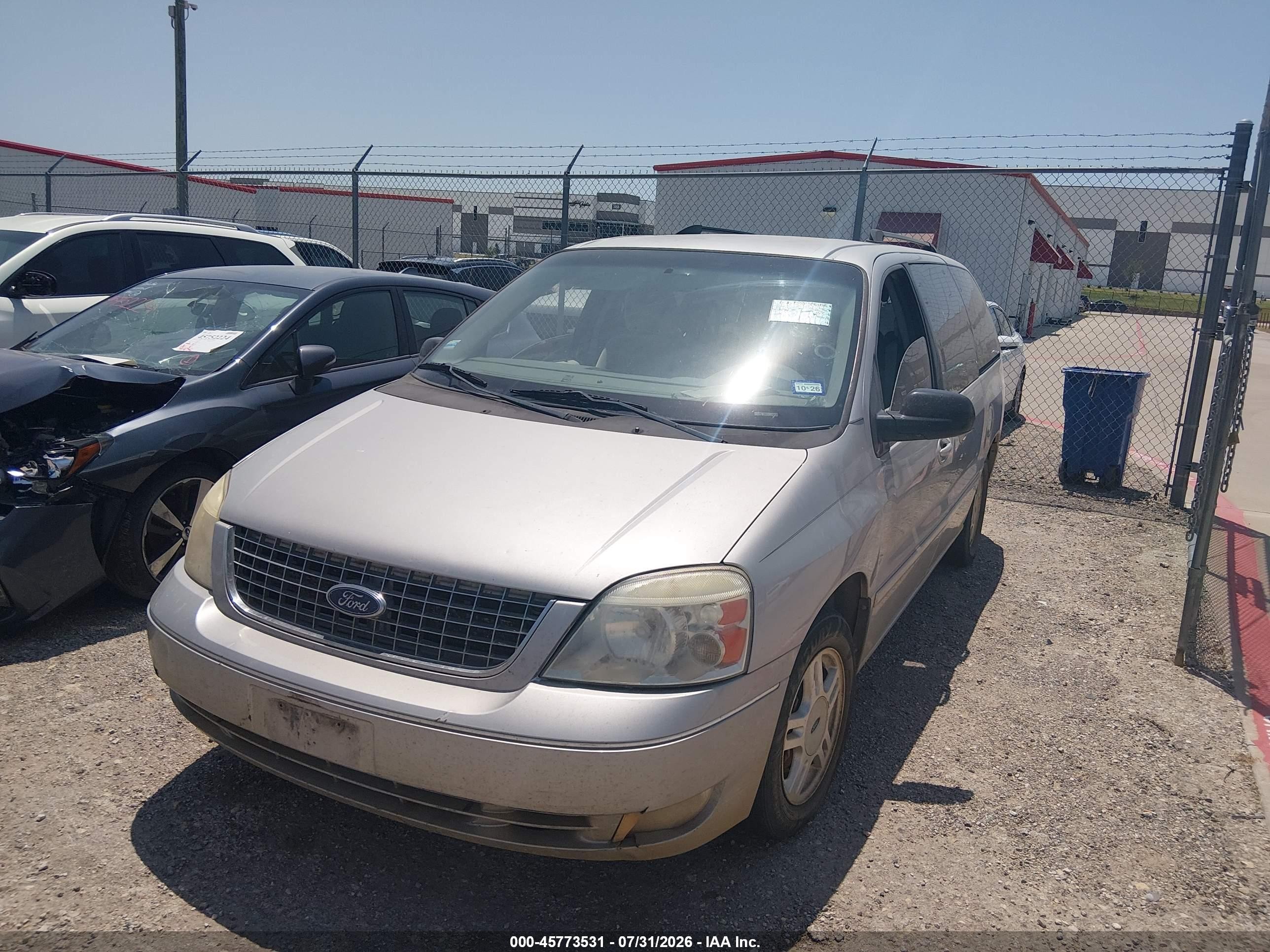 2006 Ford Freestar Sel Silver vin: 2FMZA52256BA60312