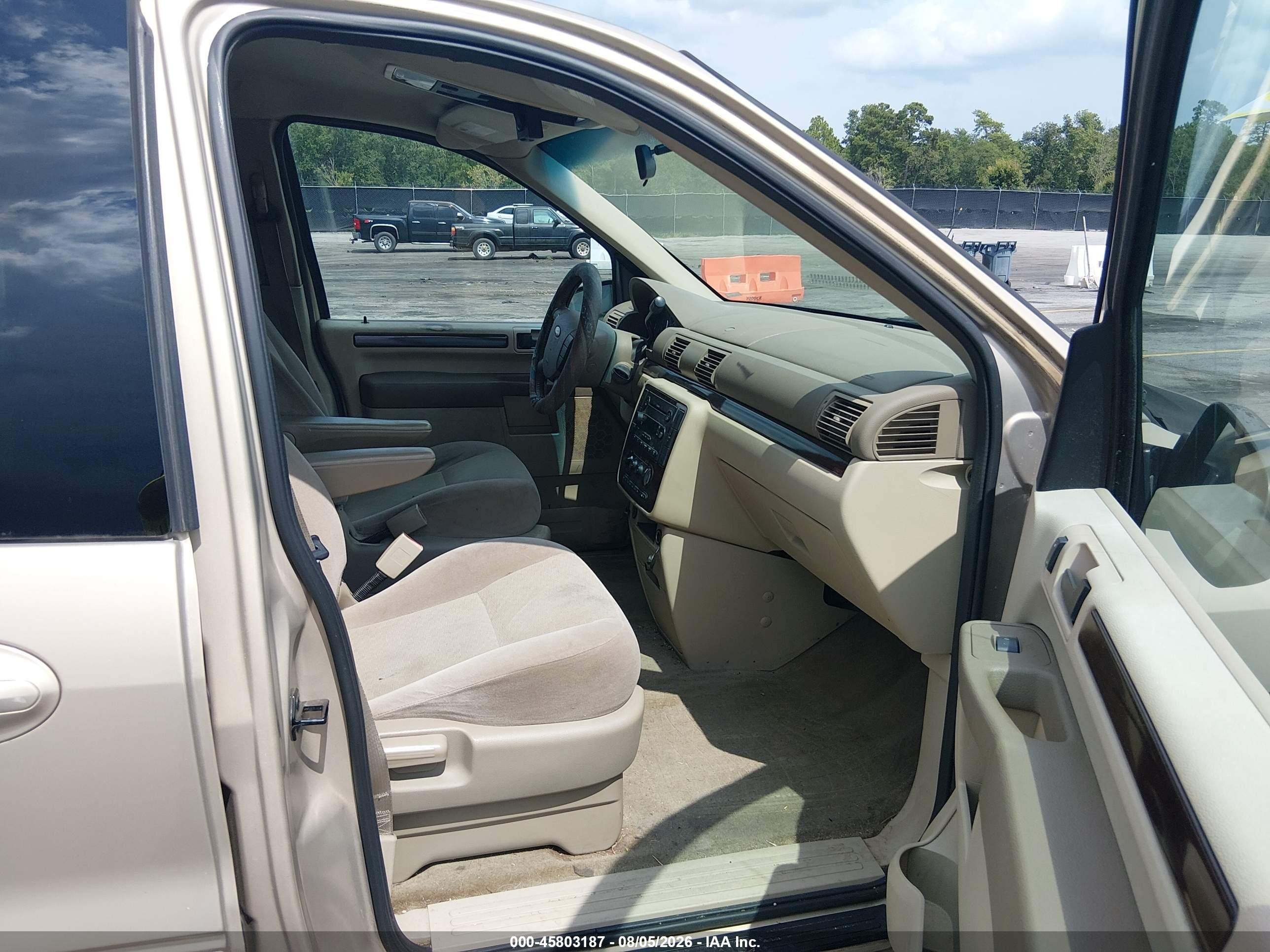 2007 Ford Freestar Sel Gold vin: 2FMZA52257BA07255