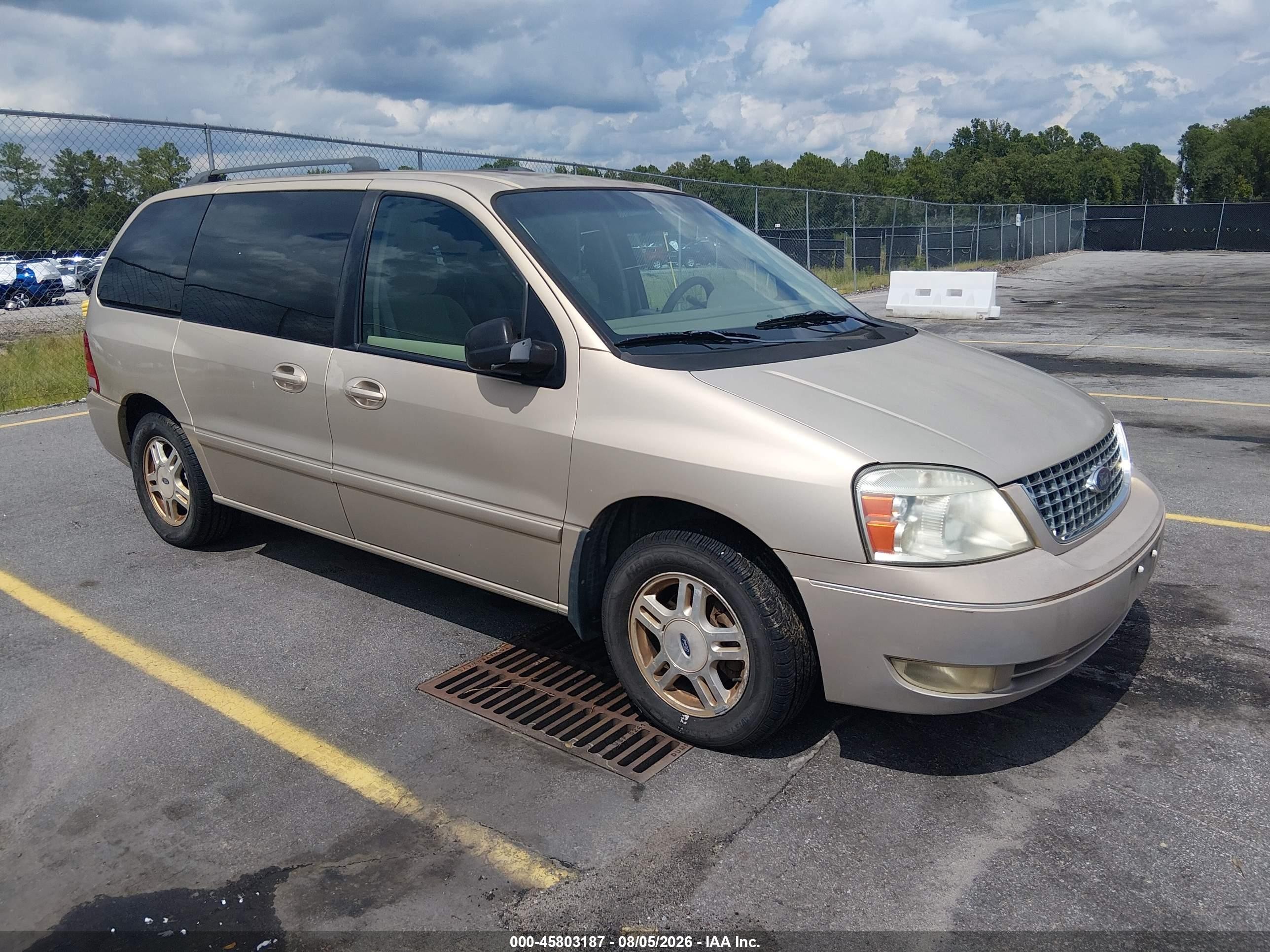 2007 Ford Freestar Sel Gold vin: 2FMZA52257BA07255