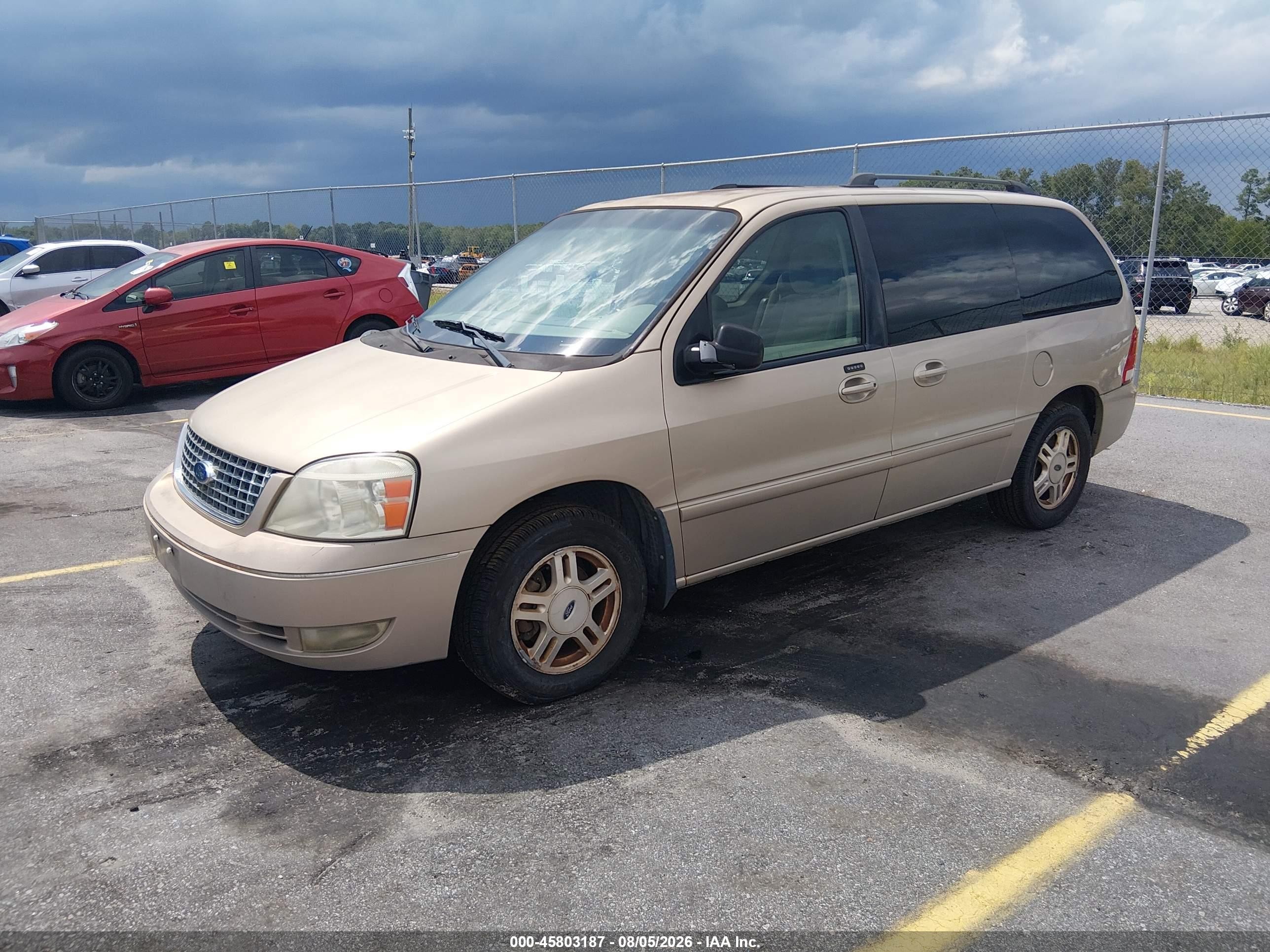 2007 Ford Freestar Sel Gold vin: 2FMZA52257BA07255