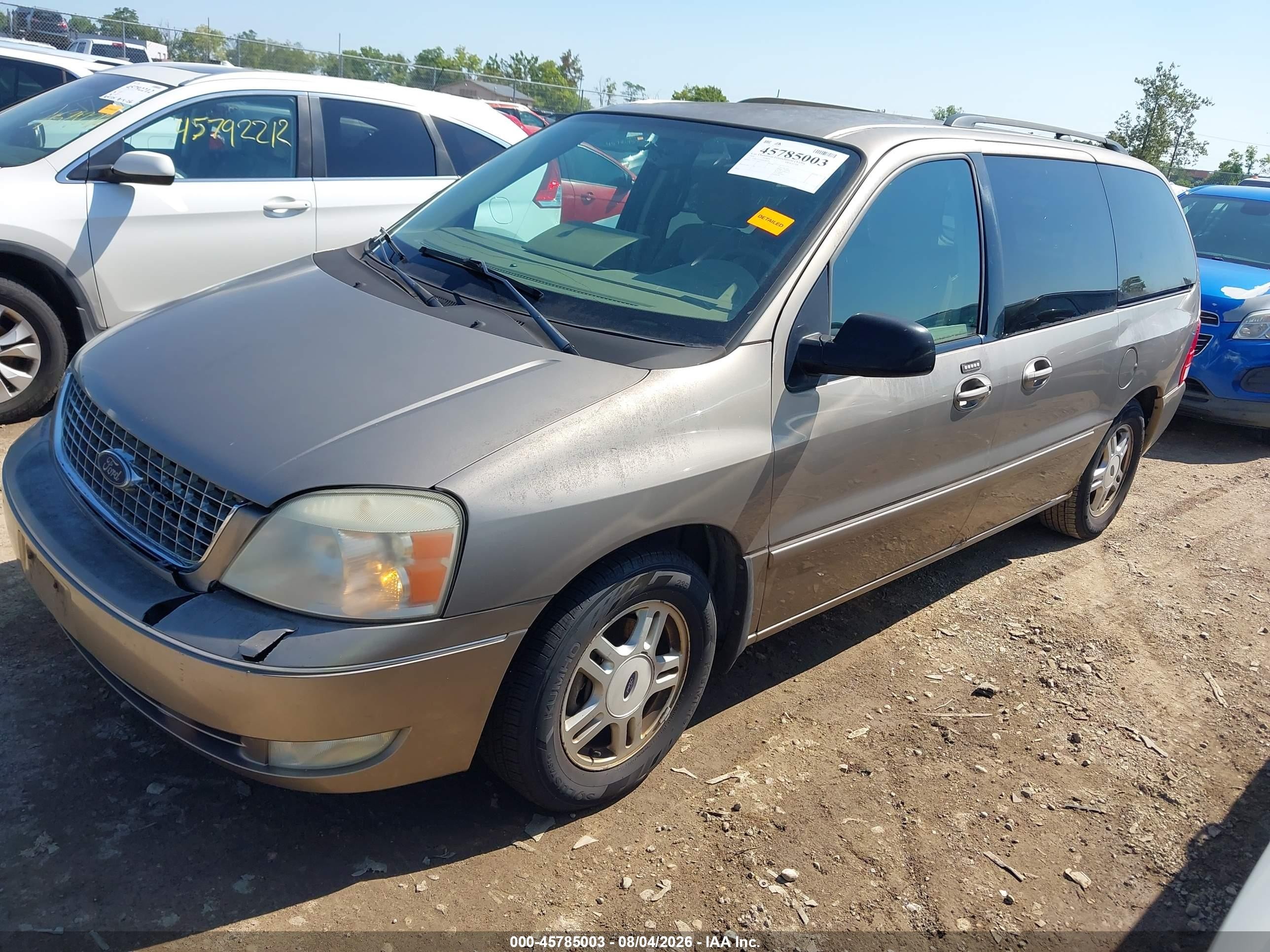 2004 Ford Freestar Sel Brown vin: 2FMZA52264BA84535
