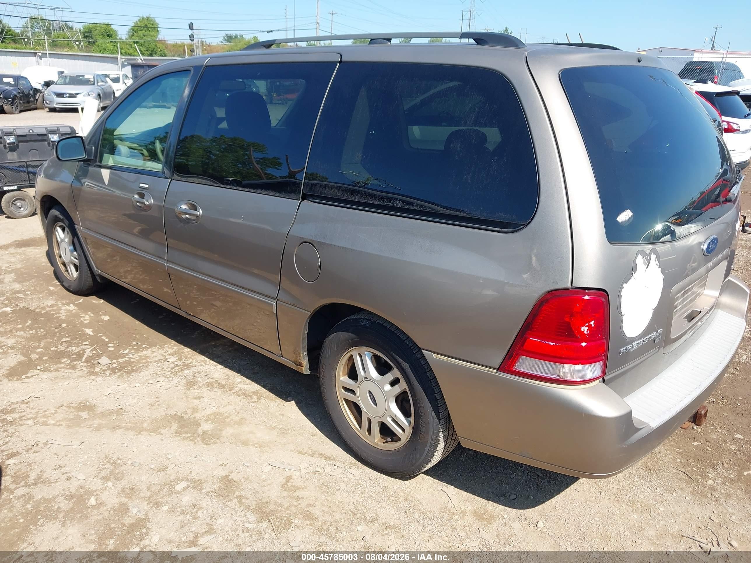 2004 Ford Freestar Sel Brown vin: 2FMZA52264BA84535