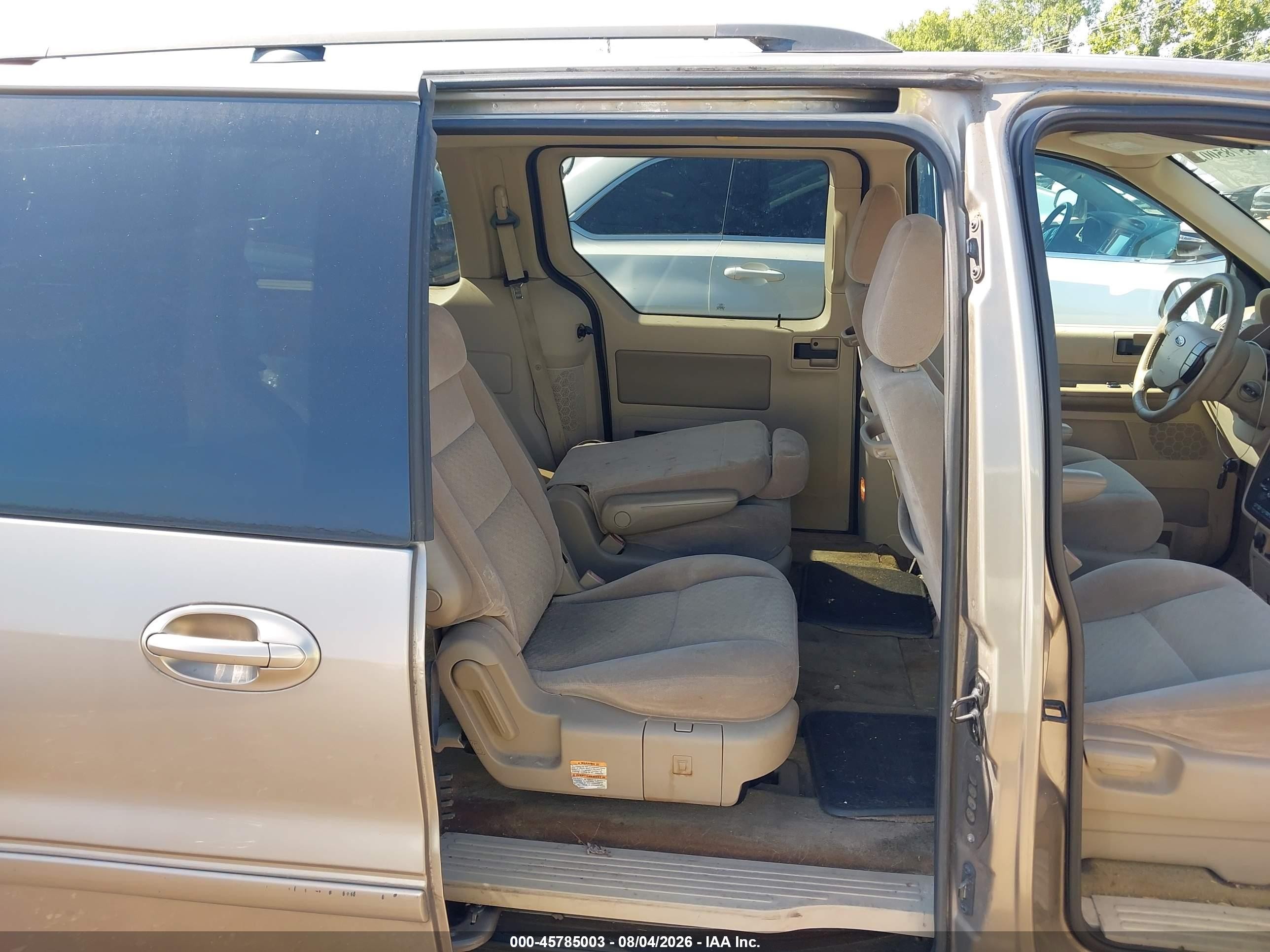 2004 Ford Freestar Sel Brown vin: 2FMZA52264BA84535
