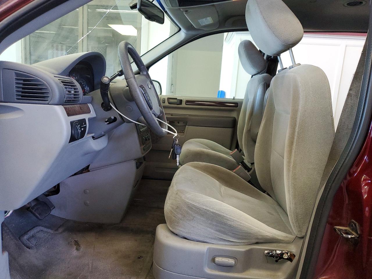 2006 Ford Freestar Sel Burgundy vin: 2FMZA52266BA23723